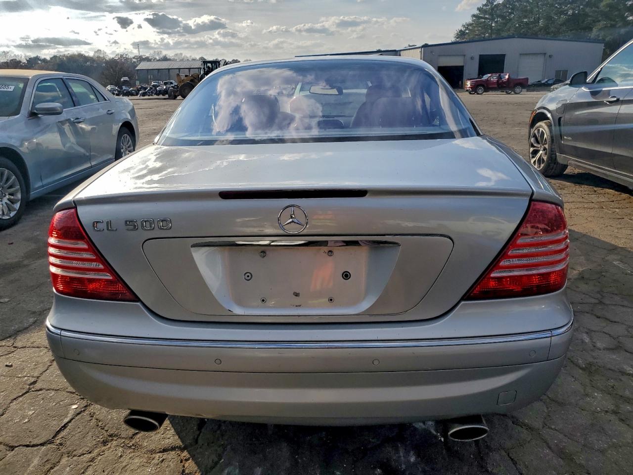 2003 Mercedes-benz Cl 500 Silver vin: WDBPJ75J43A034686