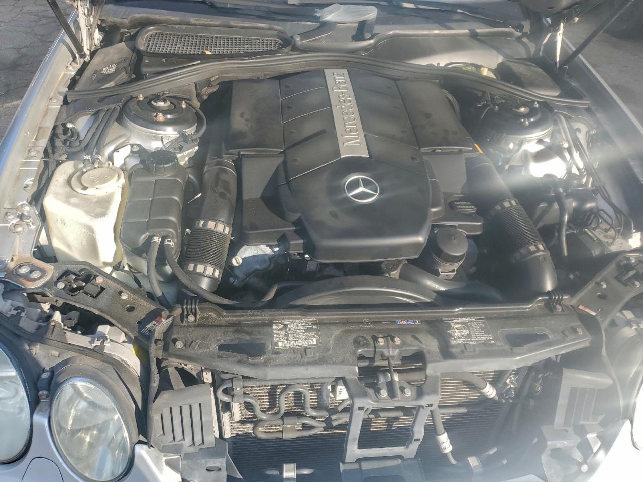 2003 Mercedes-benz Cl 500 Silver vin: WDBPJ75J43A034686