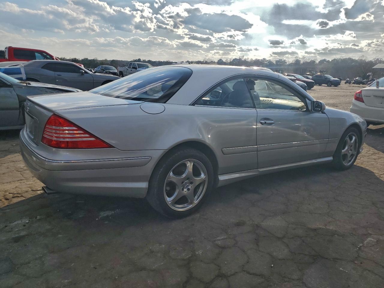 2003 Mercedes-benz Cl 500 Silver vin: WDBPJ75J43A034686