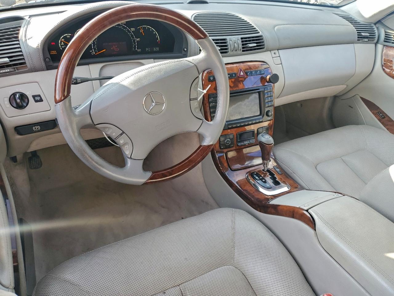 2003 Mercedes-benz Cl 500 Silver vin: WDBPJ75J43A034686