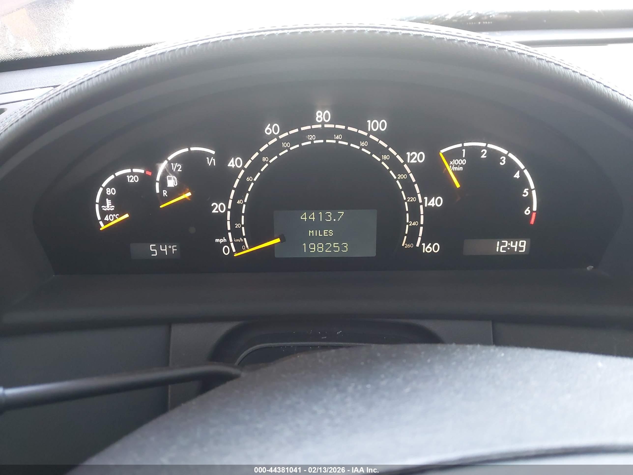2004 Mercedes-benz Cl 500   Silver vin: WDBPJ75J44A043342
