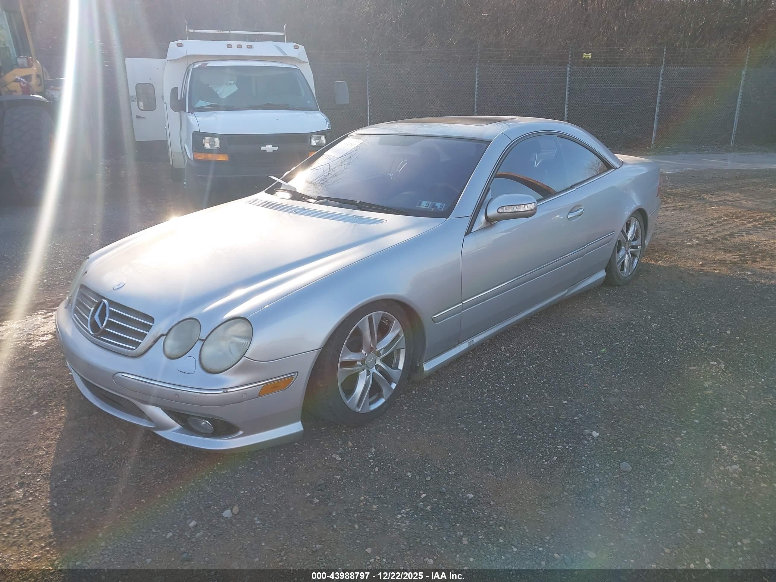 2005 Mercedes-benz Cl 500   Silver vin: WDBPJ75J45A046243