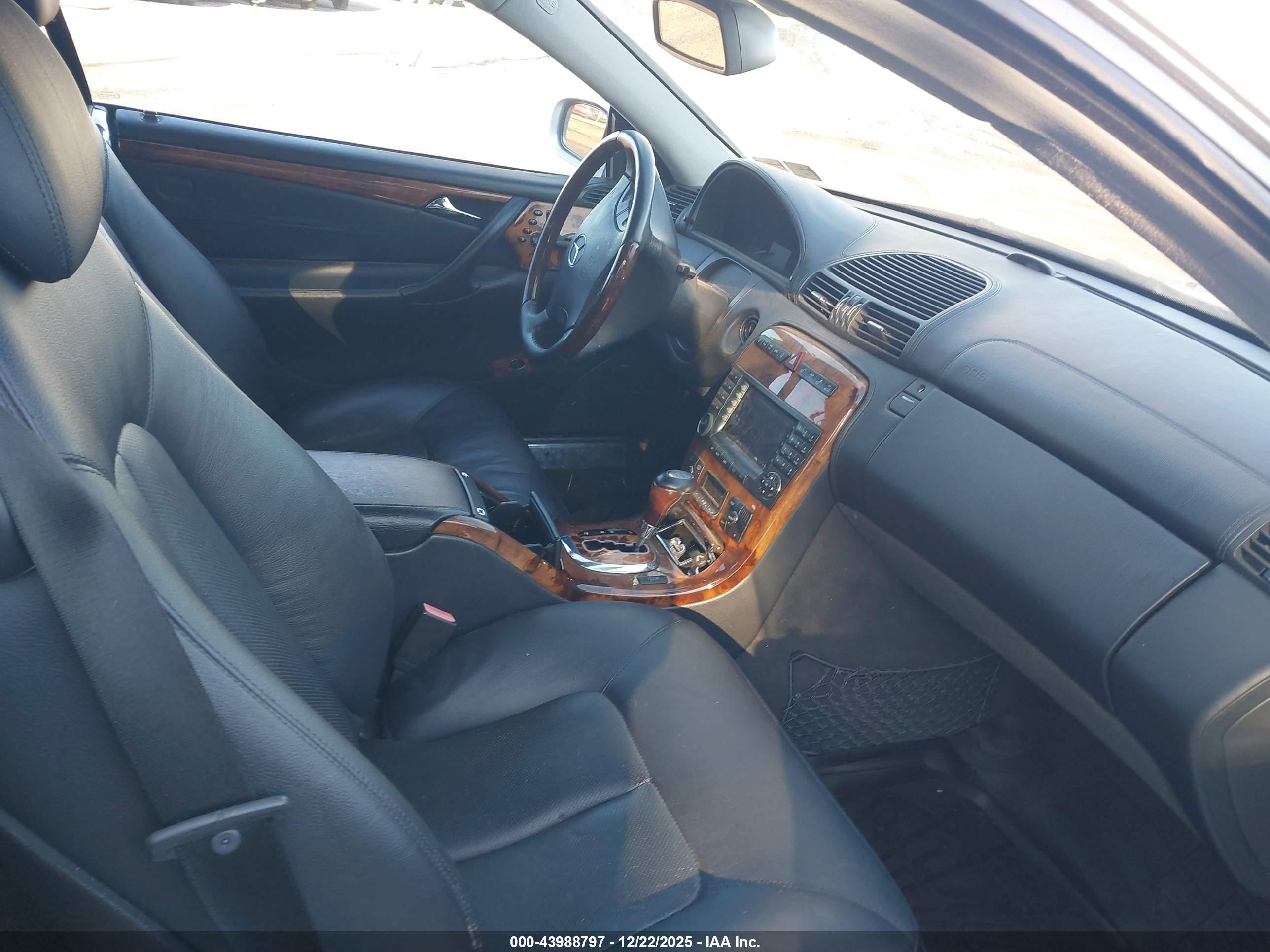 2005 Mercedes-benz Cl 500   Silver vin: WDBPJ75J45A046243