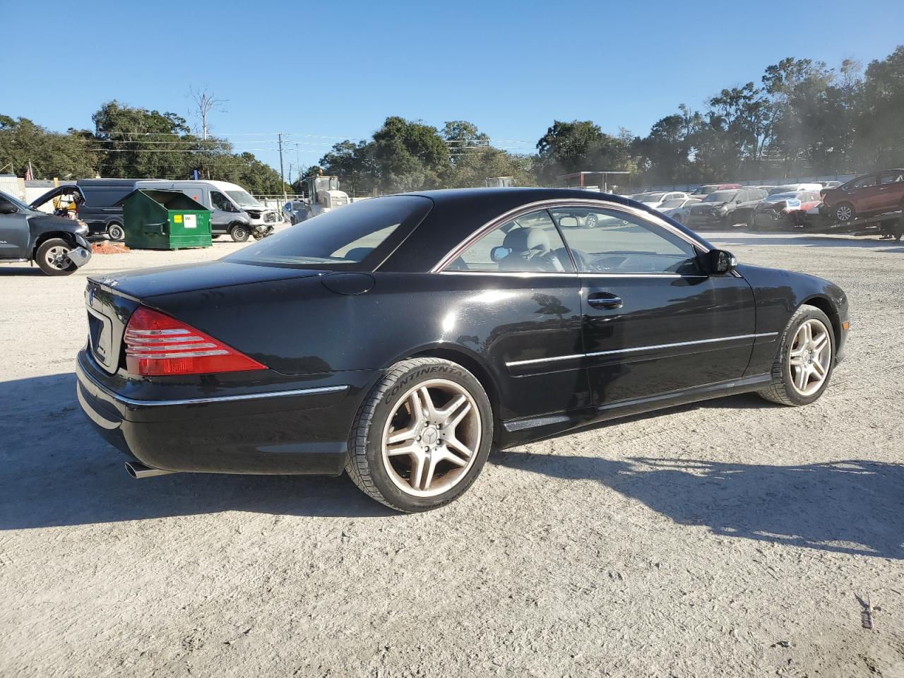 2006 Mercedes Benz Cl 500 Black vin: WDBPJ75J46A047958