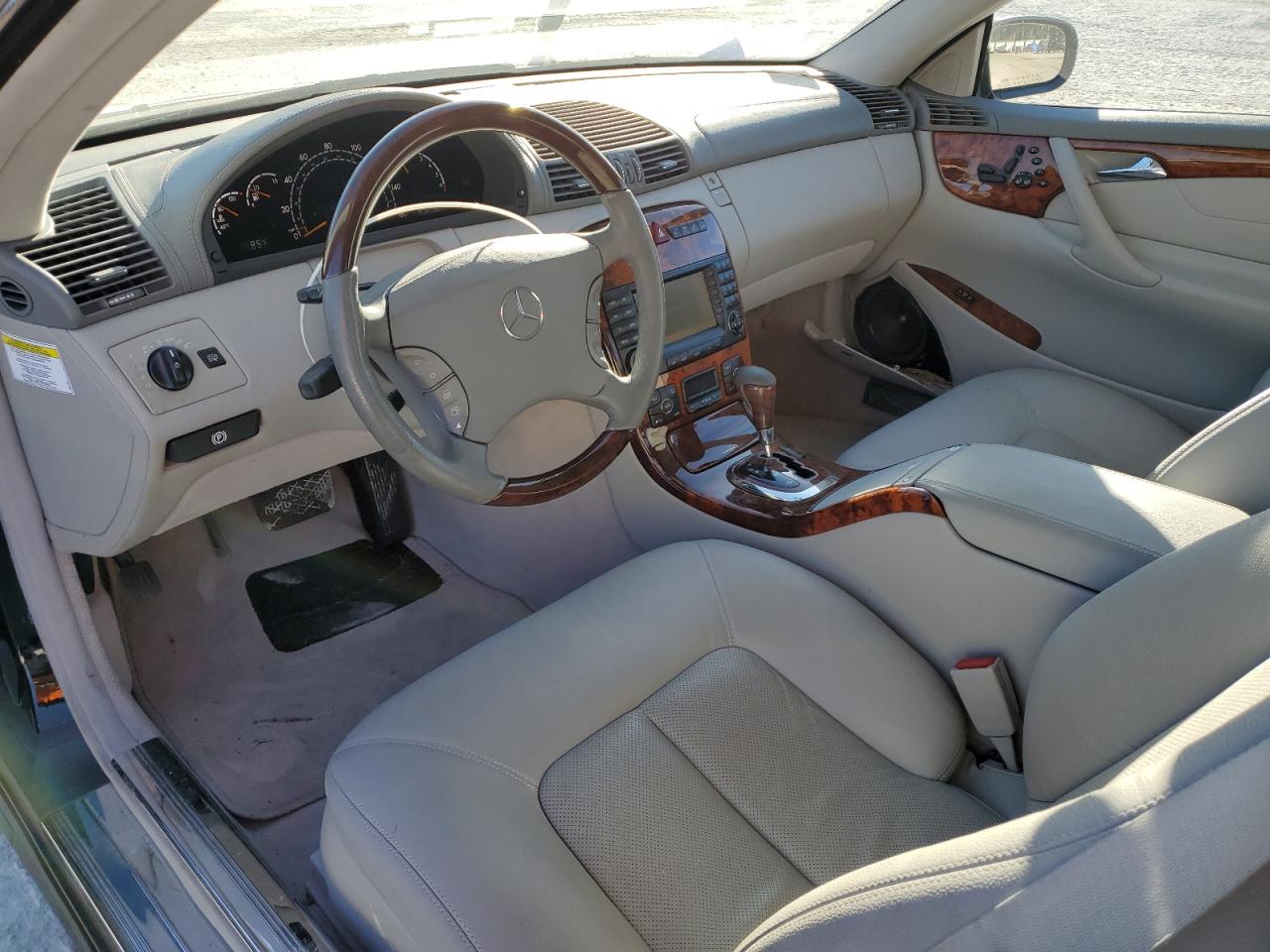 2006 Mercedes Benz Cl 500 Black vin: WDBPJ75J46A047958