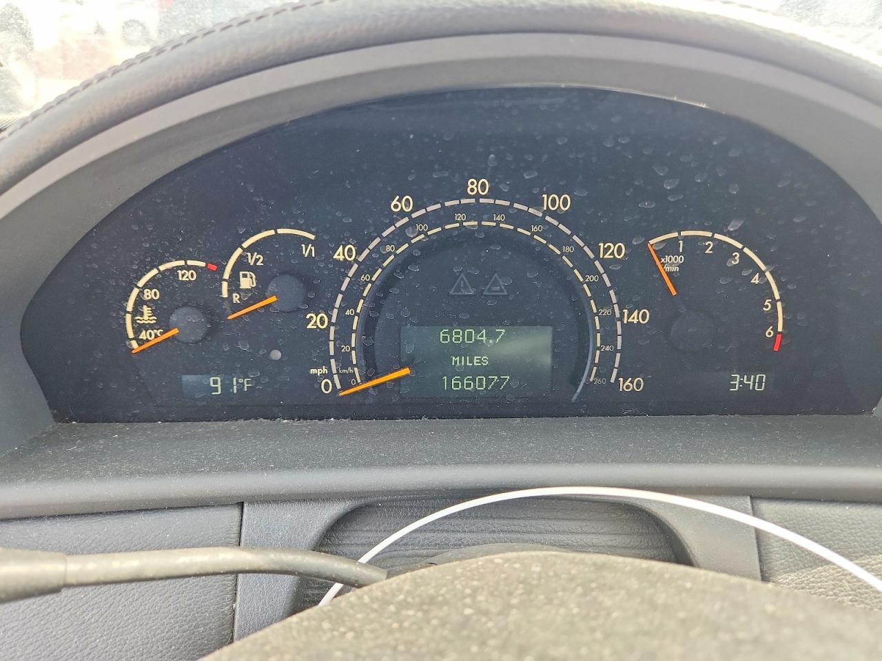 2000 Mercedes-benz Cl 500 Silver vin: WDBPJ75J4YA006586