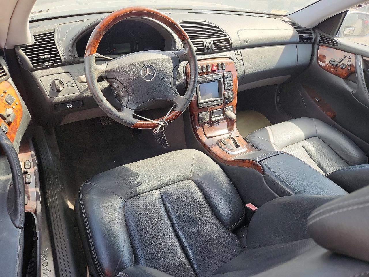 2000 Mercedes-benz Cl 500 Silver vin: WDBPJ75J4YA006586
