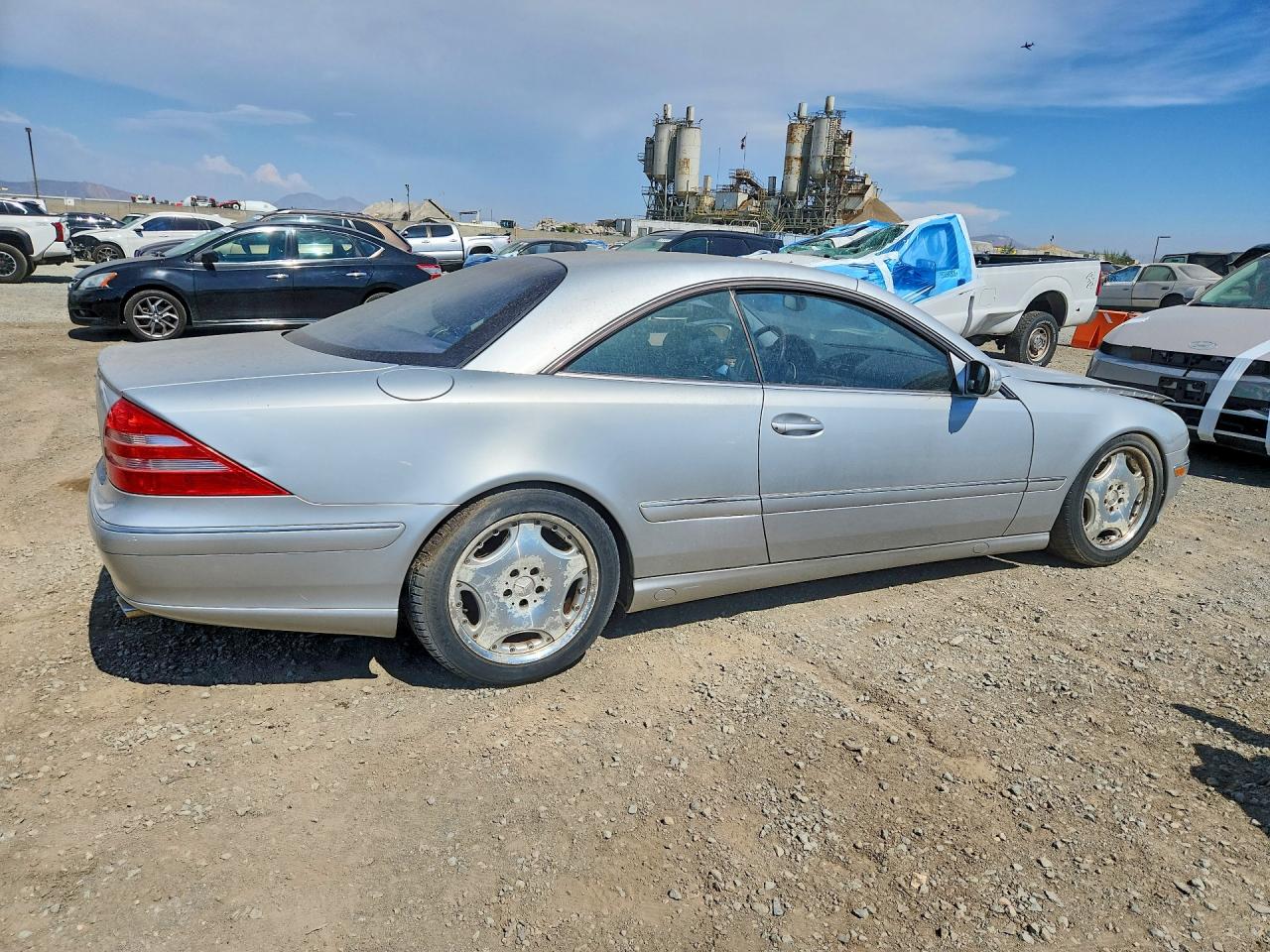 2000 Mercedes-benz Cl 500 Silver vin: WDBPJ75J4YA006586