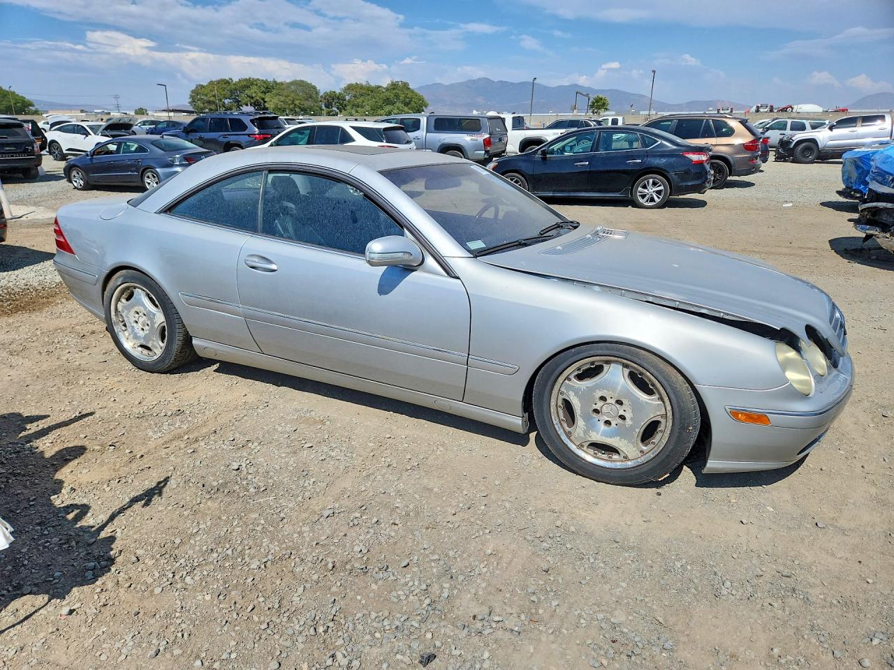 2000 Mercedes-benz Cl 500 Silver vin: WDBPJ75J4YA006586