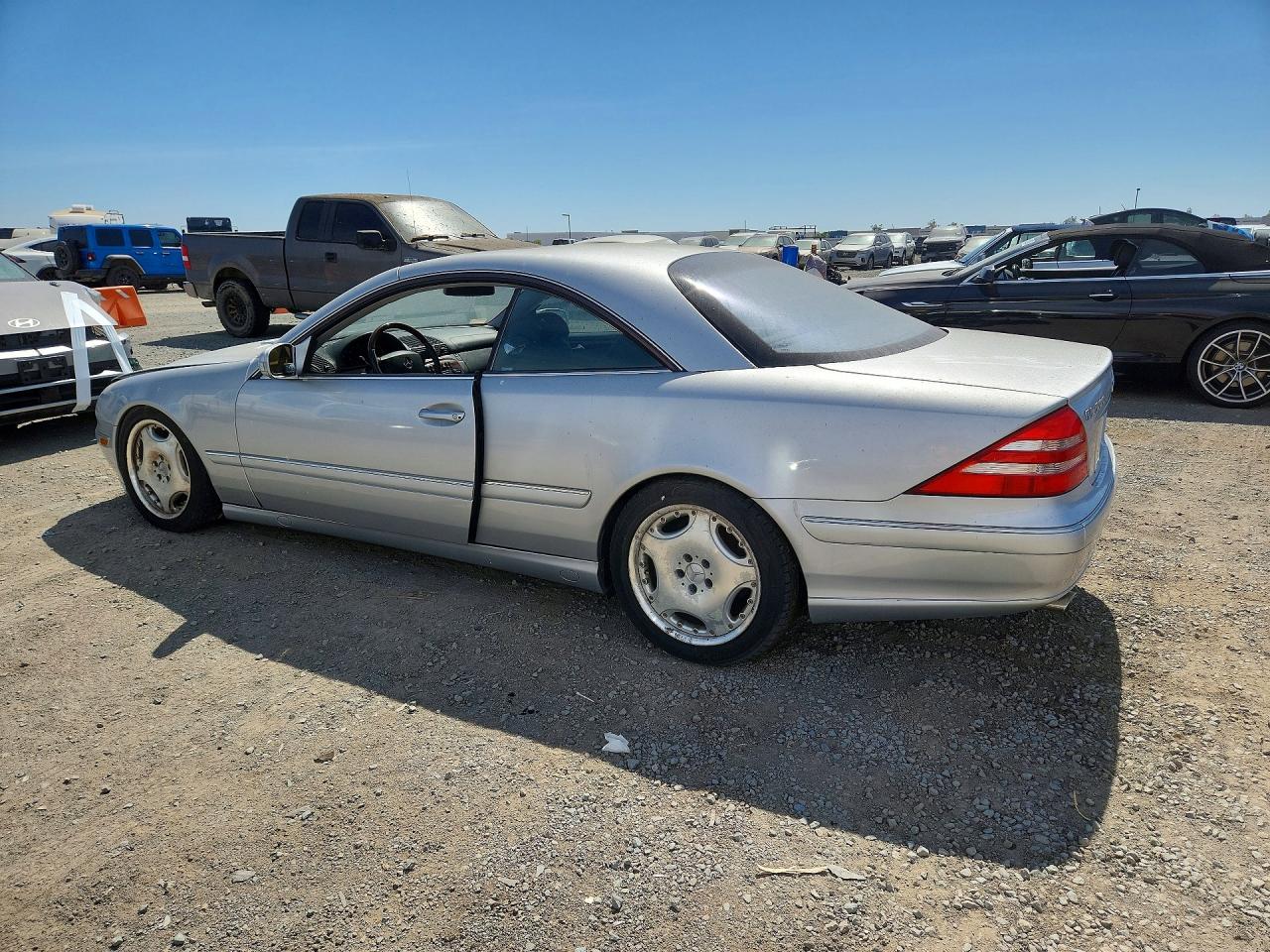2000 Mercedes-benz Cl 500 Silver vin: WDBPJ75J4YA006586