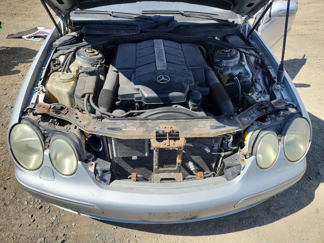 2000 Mercedes-benz Cl 500 Silver vin: WDBPJ75J4YA006586