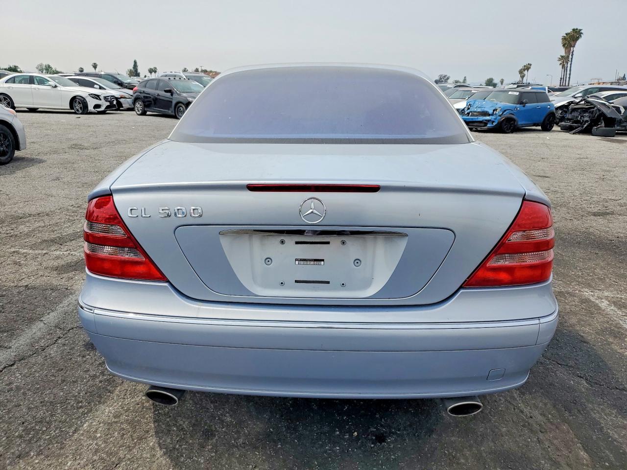 2002 Mercedes-benz Cl 500 Blue vin: WDBPJ75J52A027566