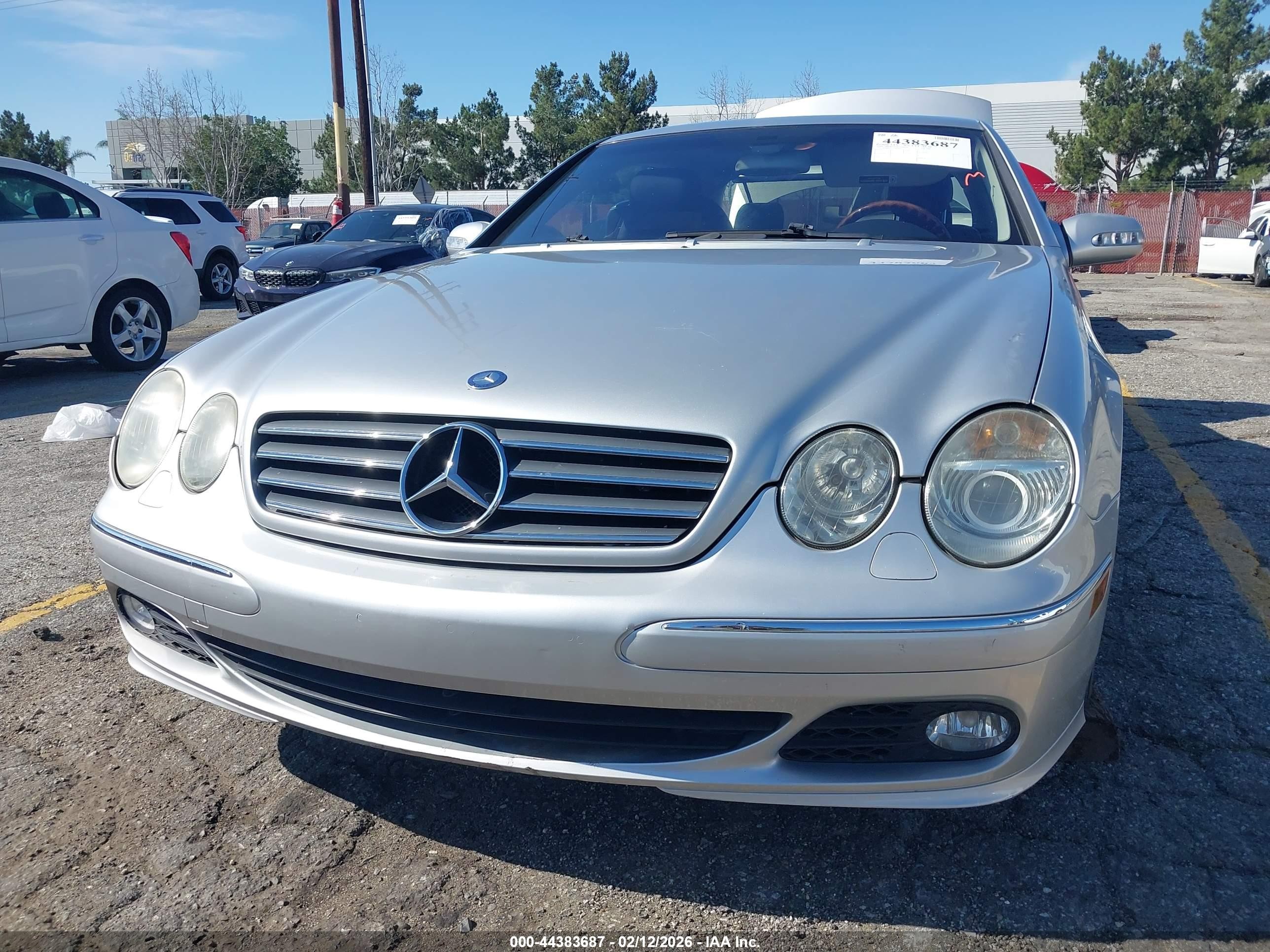 2004 Mercedes-benz Cl 500   Silver vin: WDBPJ75J54A039476