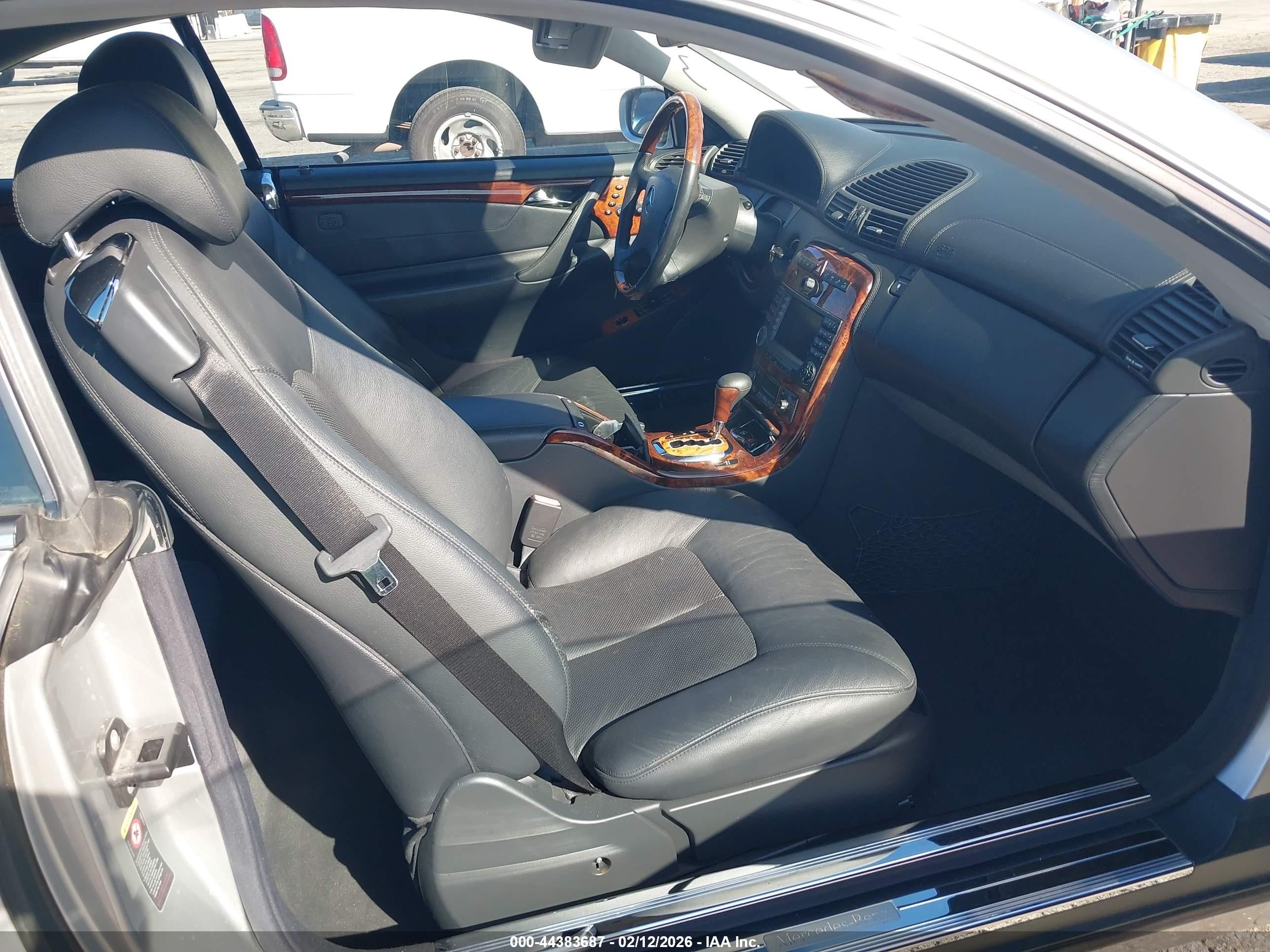 2004 Mercedes-benz Cl 500   Silver vin: WDBPJ75J54A039476