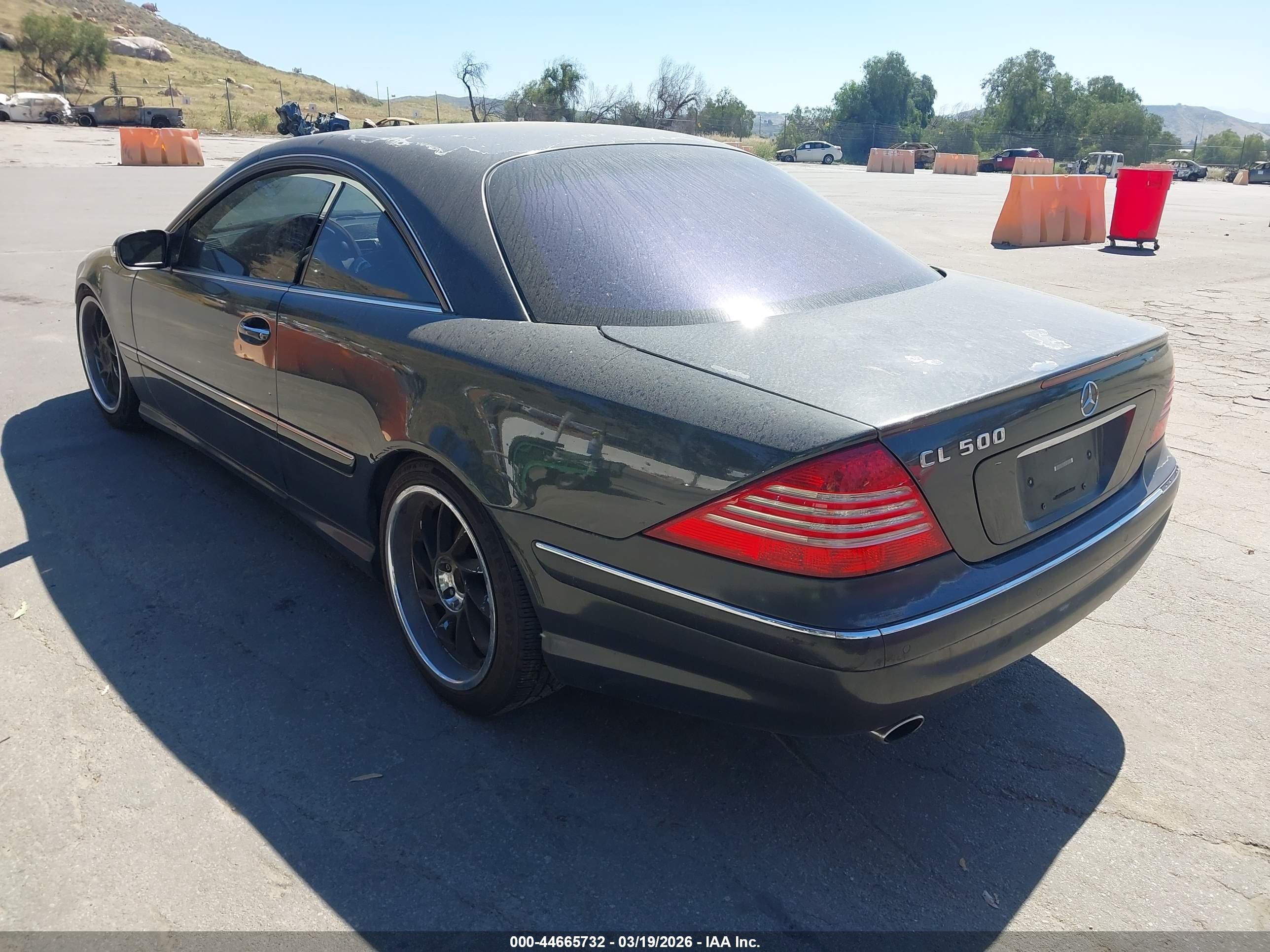 2004 Mercedes-benz Cl 500   Gray vin: WDBPJ75J54A043527