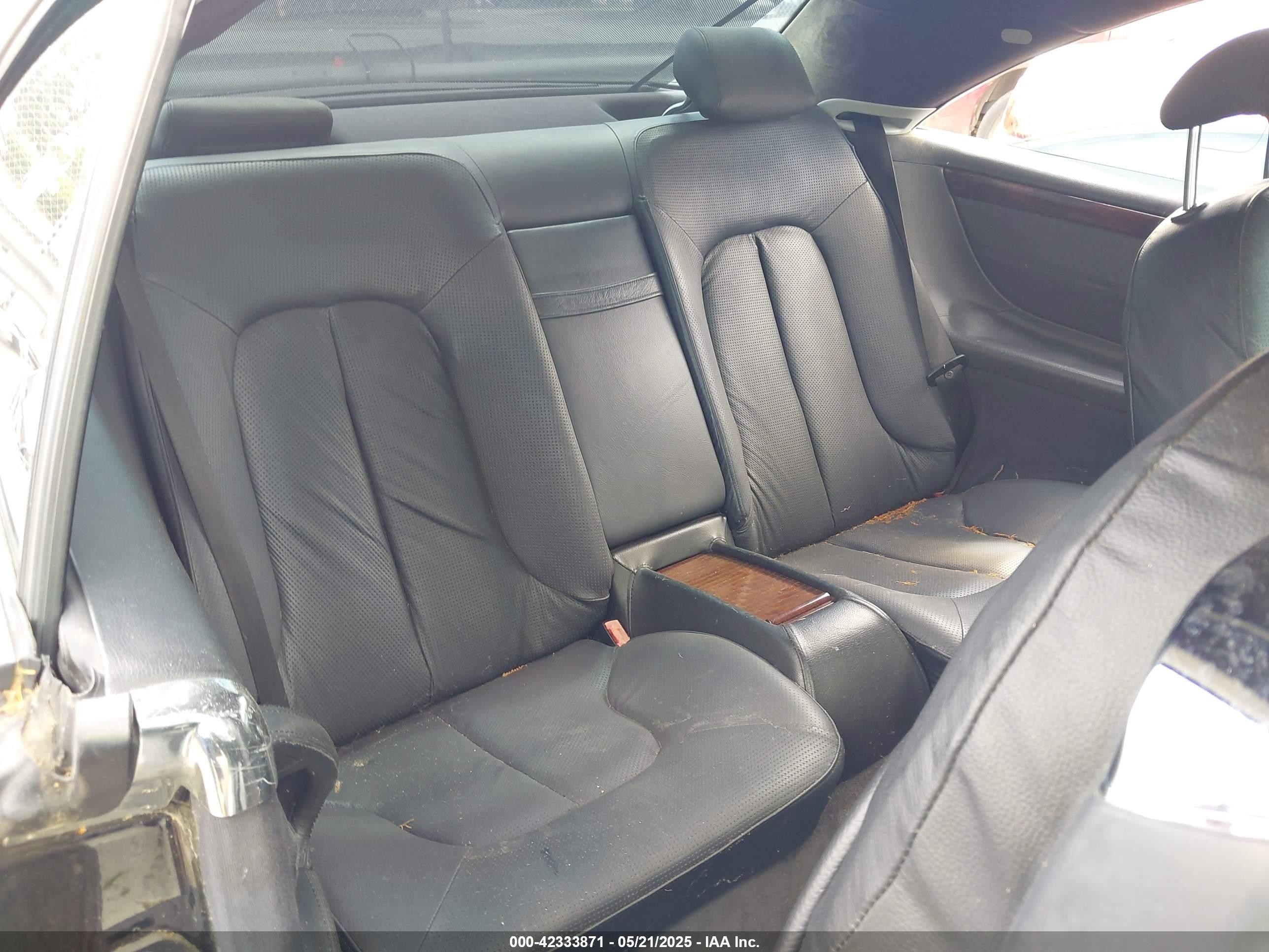 2000 Mercedes-benz Cl 500   Champagne vin: WDBPJ75J5YA003339