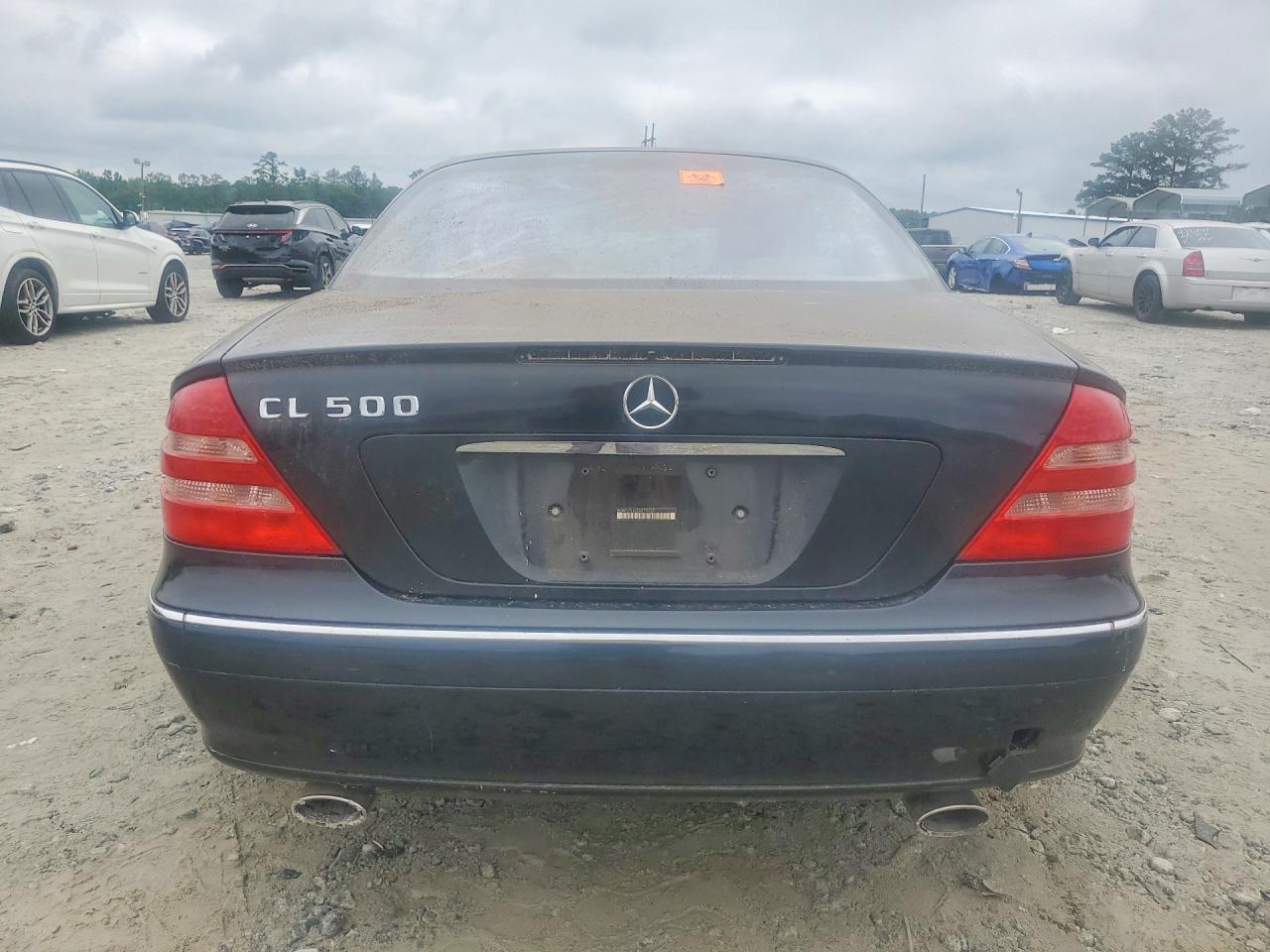 2002 Mercedes-benz Cl 500 Black vin: WDBPJ75J62A019735