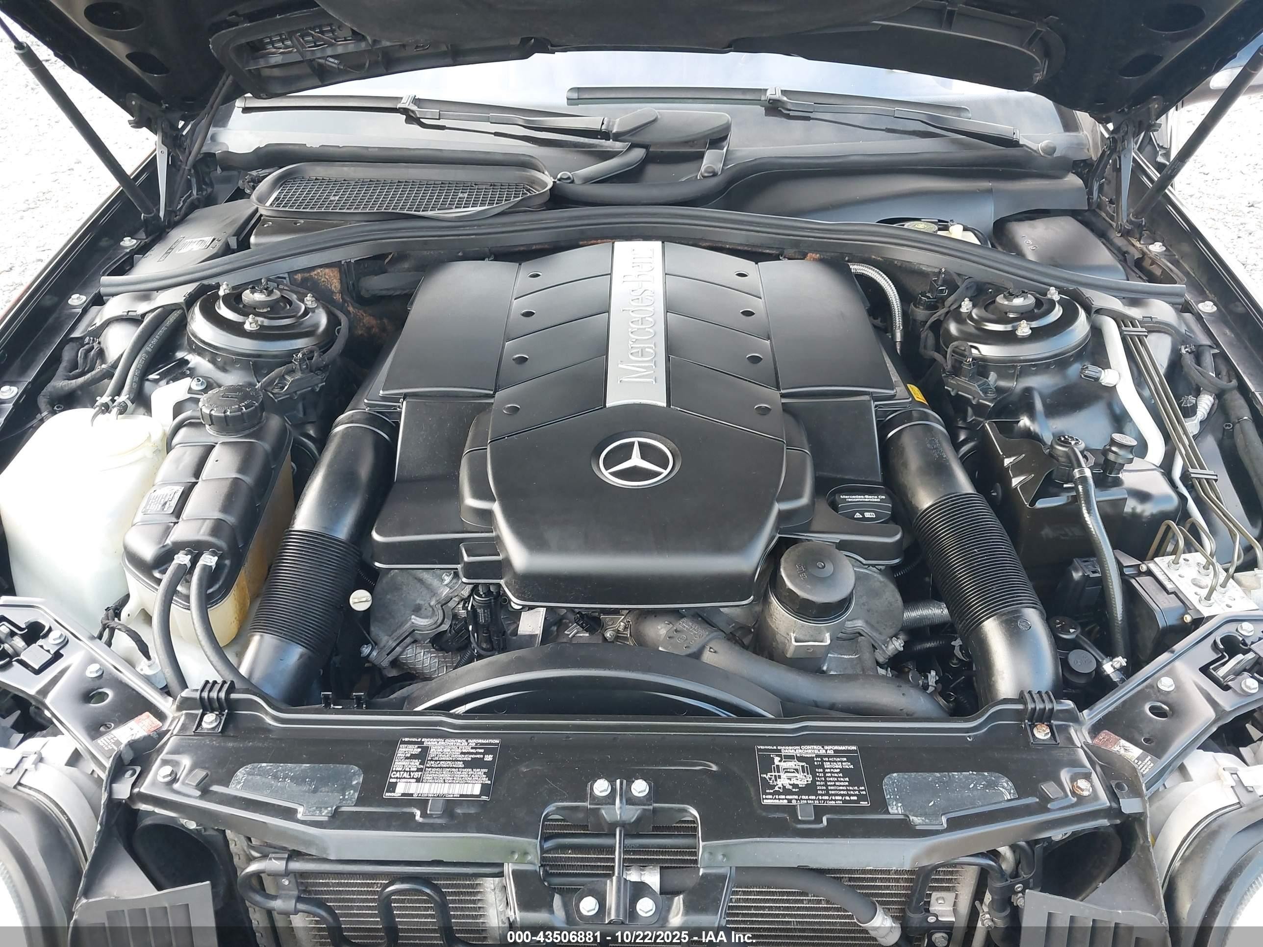 2002 Mercedes-benz Cl 500   Черный vin: WDBPJ75J62A022599