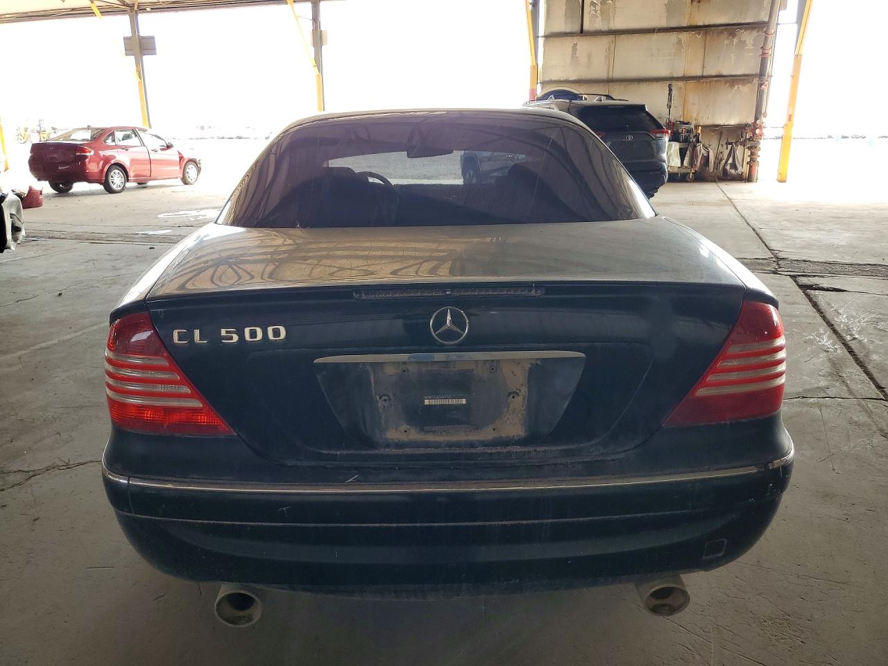 2002 Mercedes-benz Cl 500 Black vin: WDBPJ75J62A022747