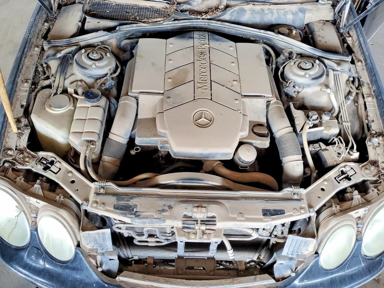 2002 Mercedes-benz Cl 500 Black vin: WDBPJ75J62A022747