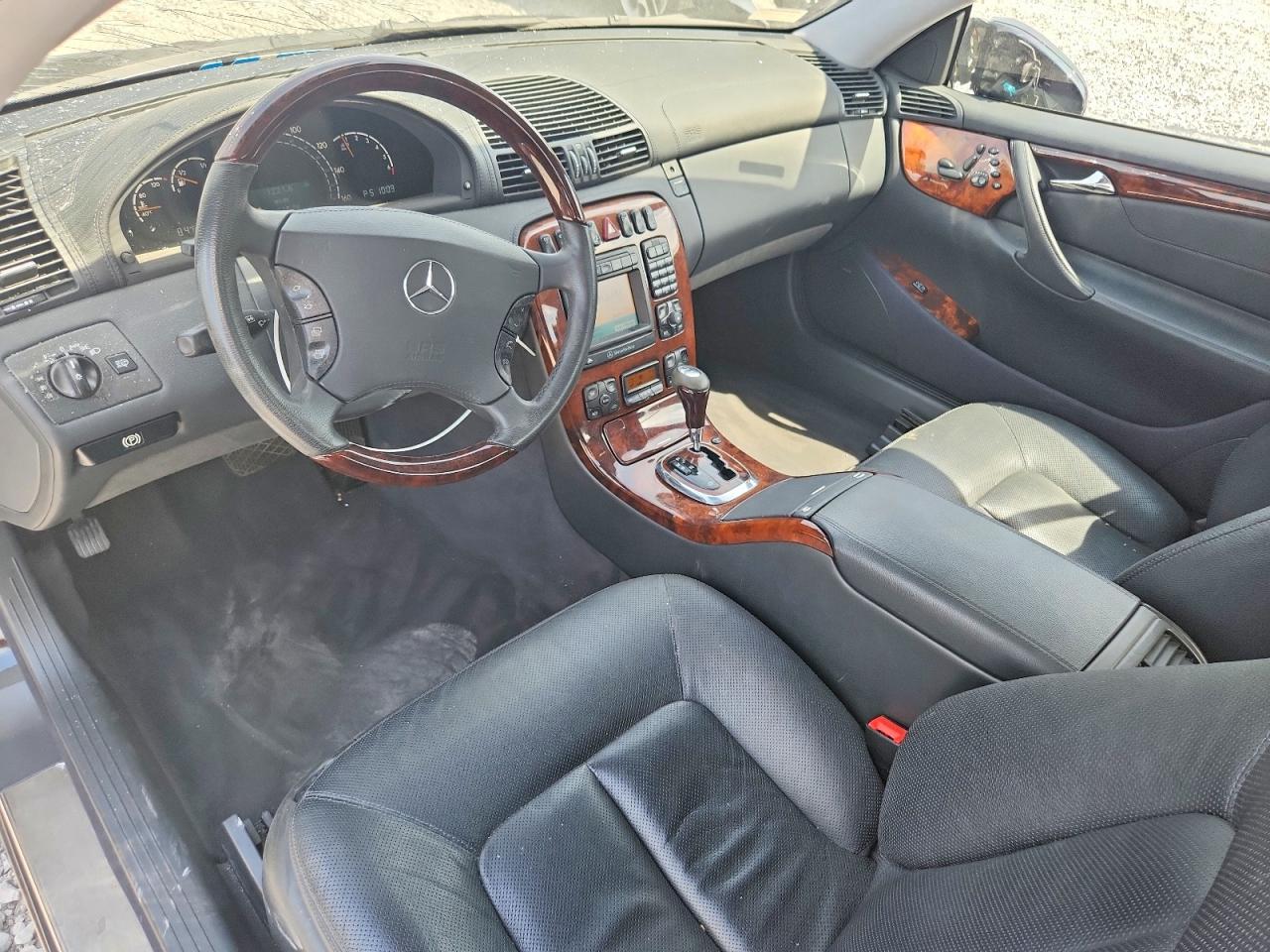 2002 Mercedes-benz Cl 500 Черный vin: WDBPJ75J62A029679