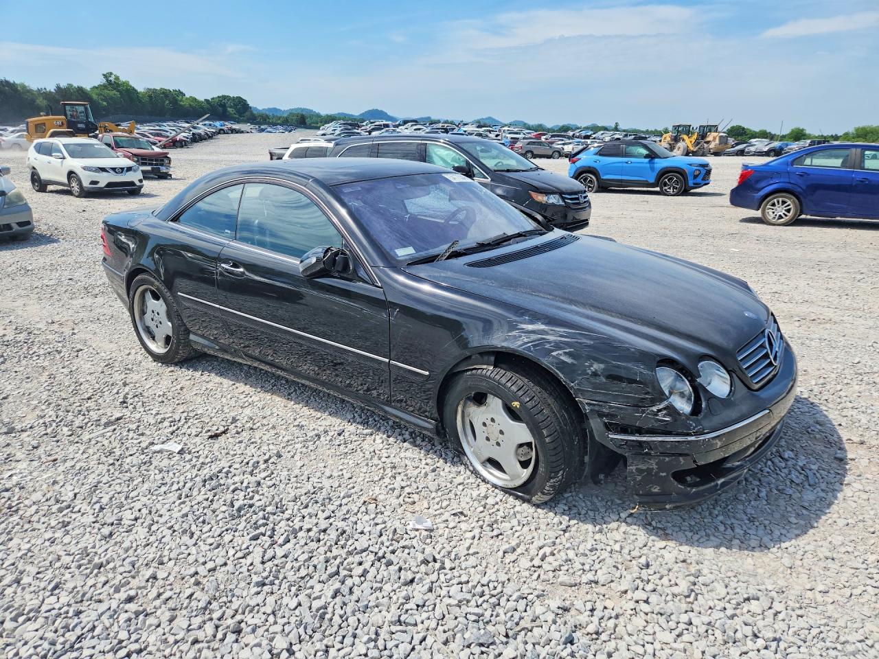 2002 Mercedes-benz Cl 500 Черный vin: WDBPJ75J62A029679
