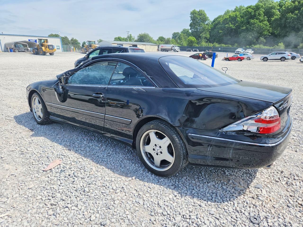 2002 Mercedes-benz Cl 500 Черный vin: WDBPJ75J62A029679