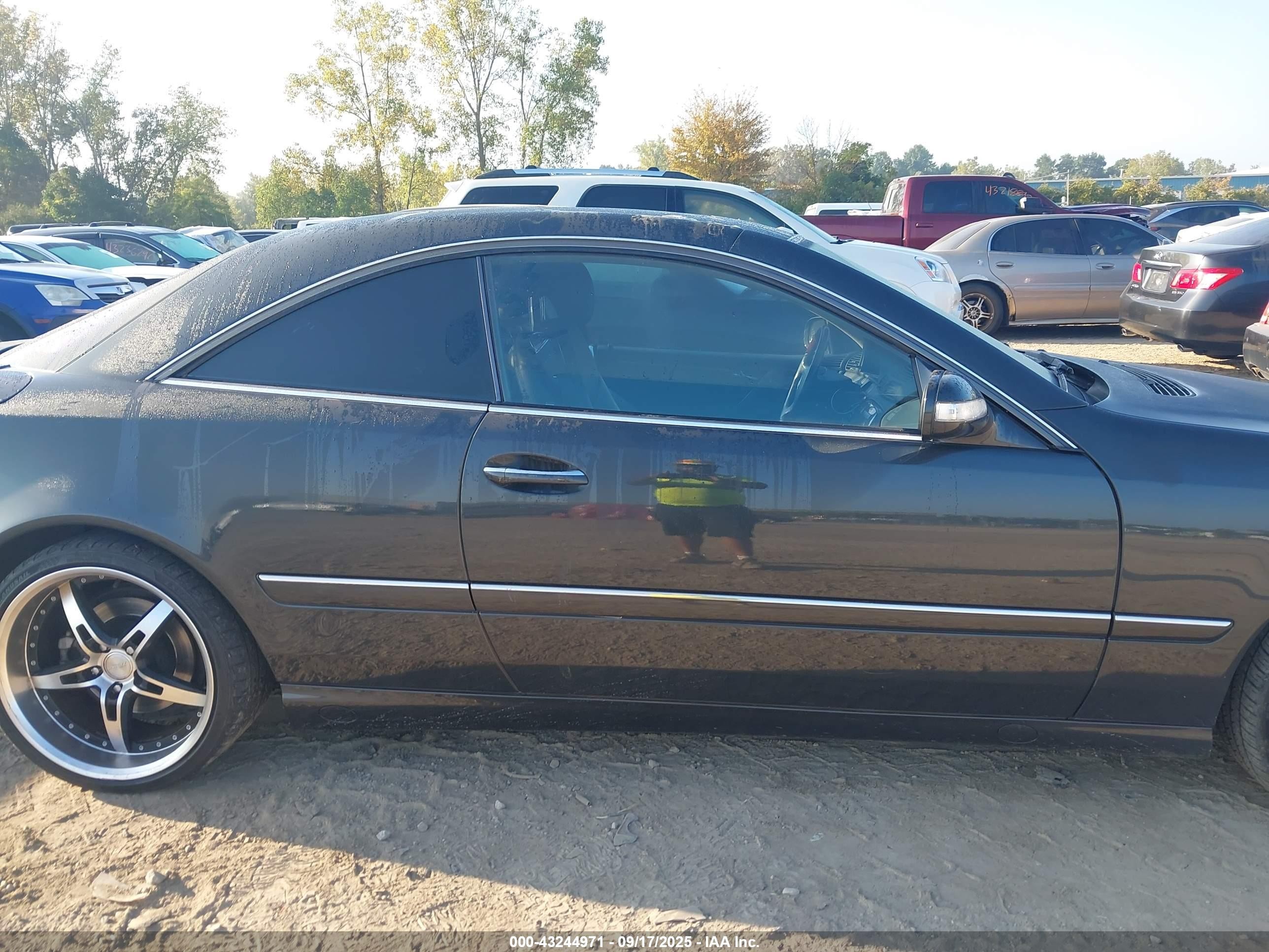 2004 Mercedes-benz Cl 500   Black vin: WDBPJ75J64A041527