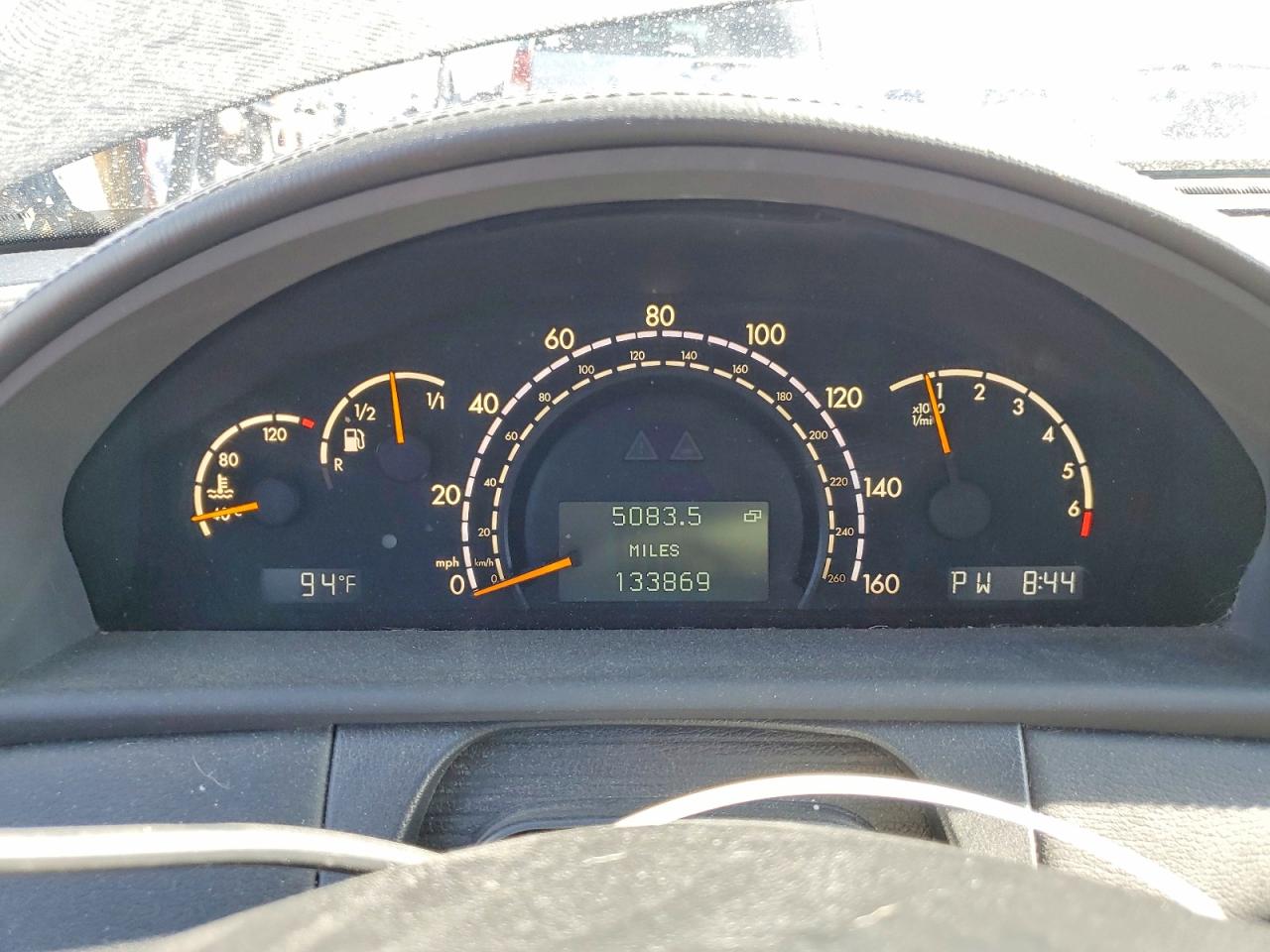 2002 Mercedes-benz Cl 500 Black vin: WDBPJ75J72A029657