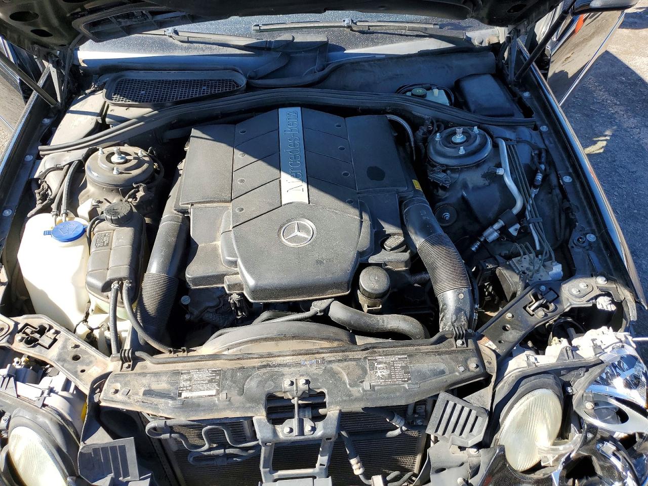2002 Mercedes-benz Cl 500 Black vin: WDBPJ75J72A029657