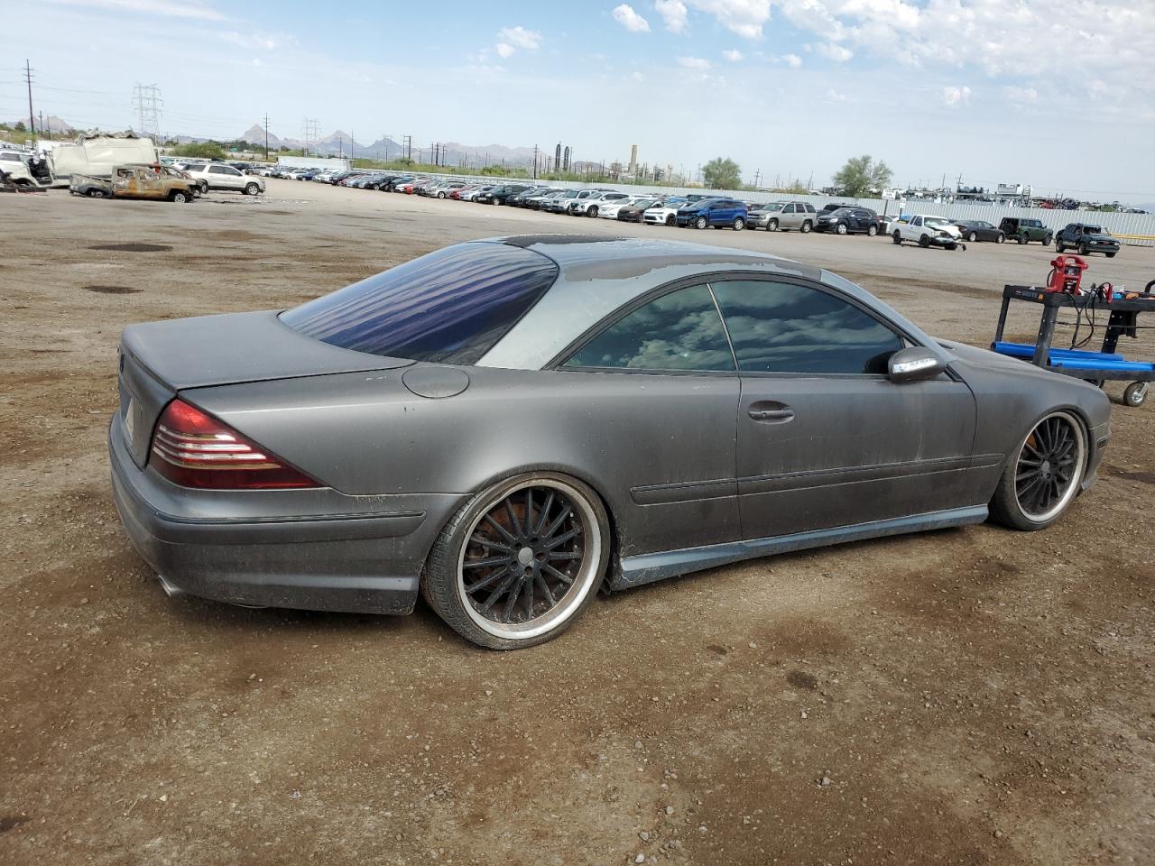 2004 Mercedes-benz Cl 500 Charcoal vin: WDBPJ75J74A040354