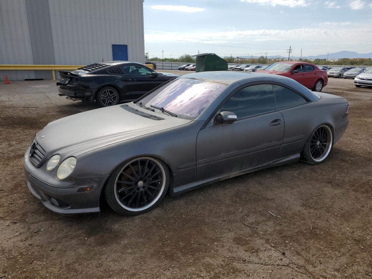 2004 Mercedes-benz Cl 500 Charcoal vin: WDBPJ75J74A040354