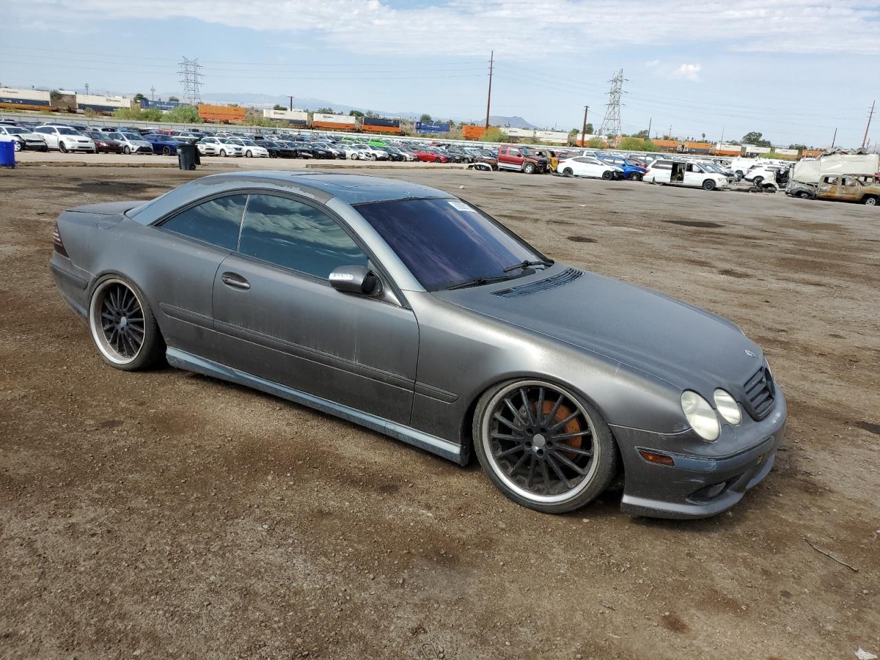 2004 Mercedes-benz Cl 500 Charcoal vin: WDBPJ75J74A040354