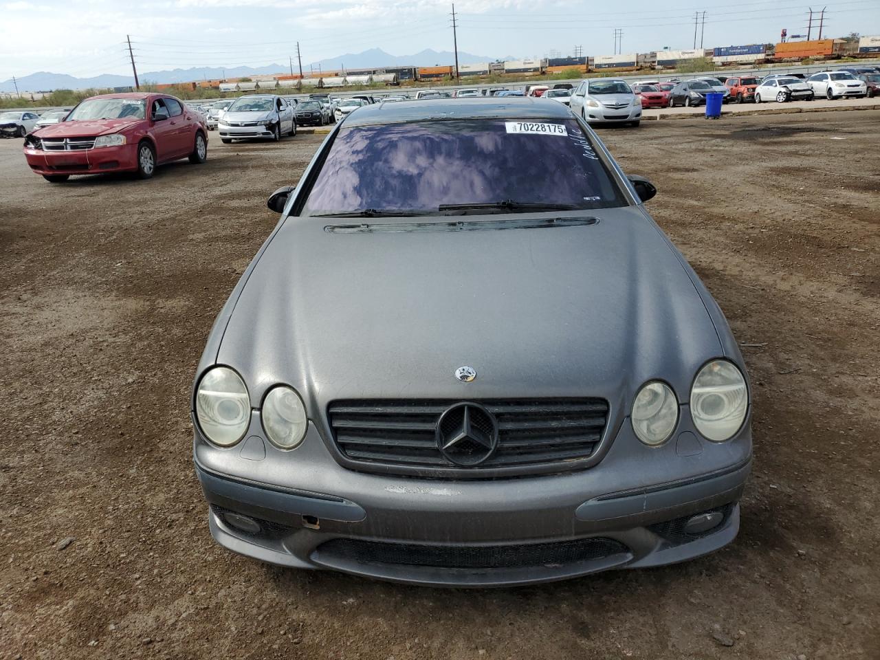 2004 Mercedes-benz Cl 500 Charcoal vin: WDBPJ75J74A040354