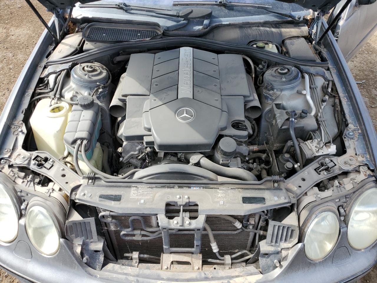 2004 Mercedes-benz Cl 500 Charcoal vin: WDBPJ75J74A040354