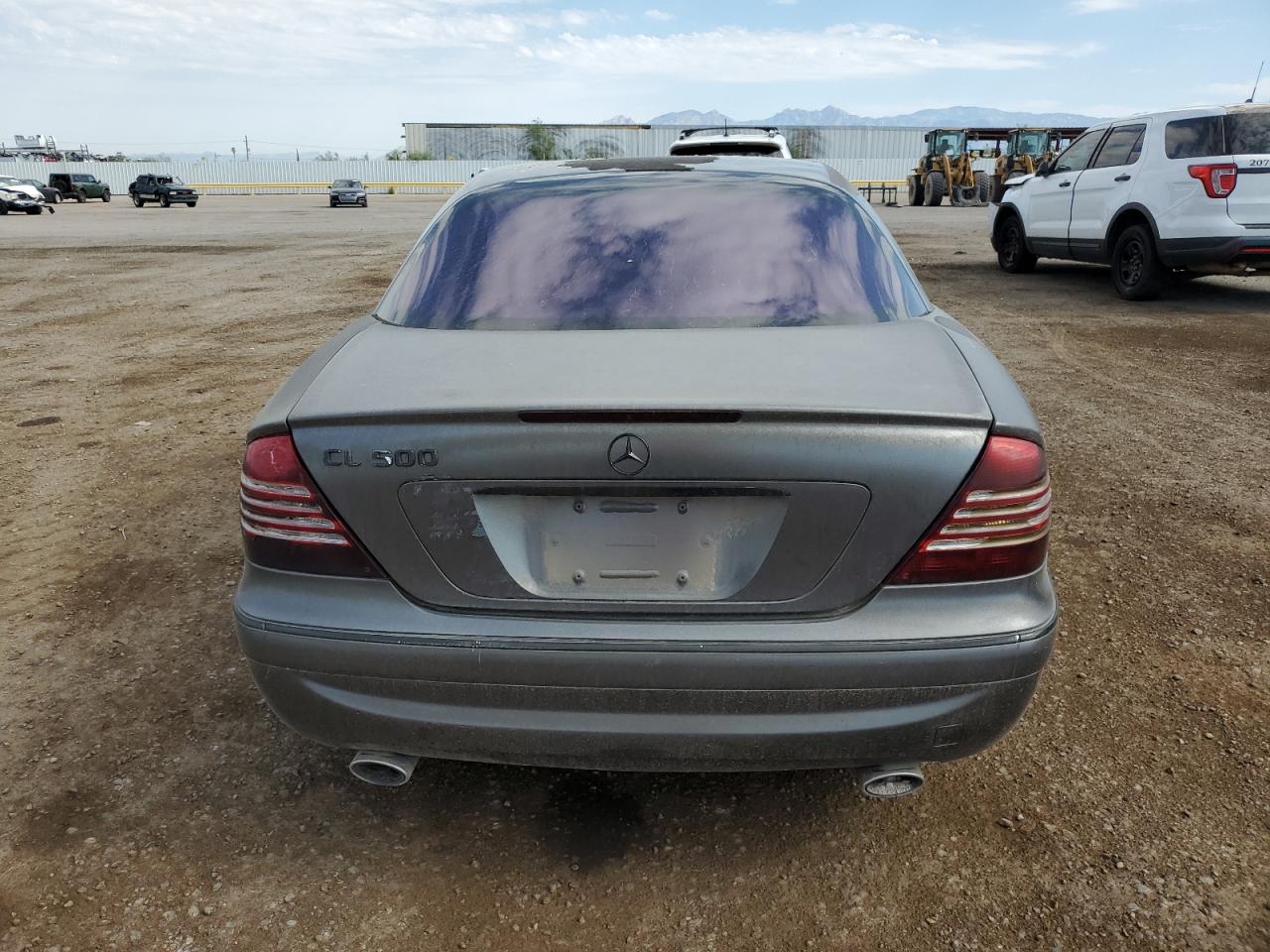 2004 Mercedes-benz Cl 500 Charcoal vin: WDBPJ75J74A040354