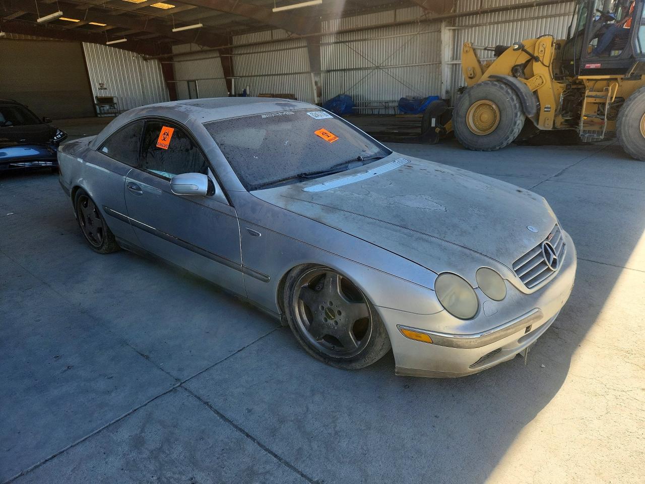 2000 Mercedes-benz Cl 500 Silver vin: WDBPJ75J7YA002337