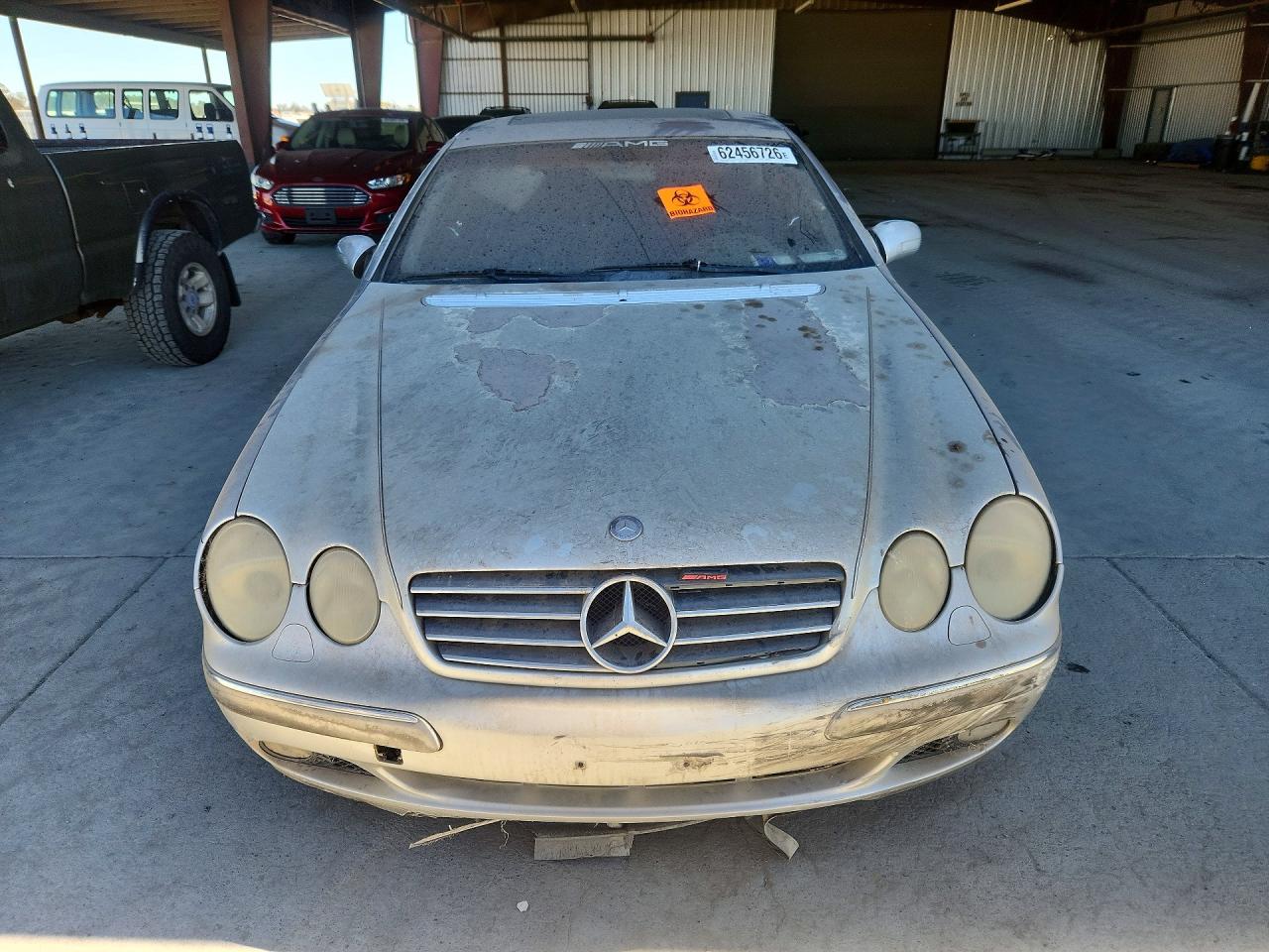2000 Mercedes-benz Cl 500 Silver vin: WDBPJ75J7YA002337