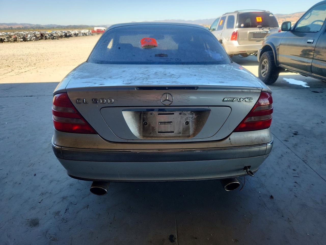 2000 Mercedes-benz Cl 500 Silver vin: WDBPJ75J7YA002337