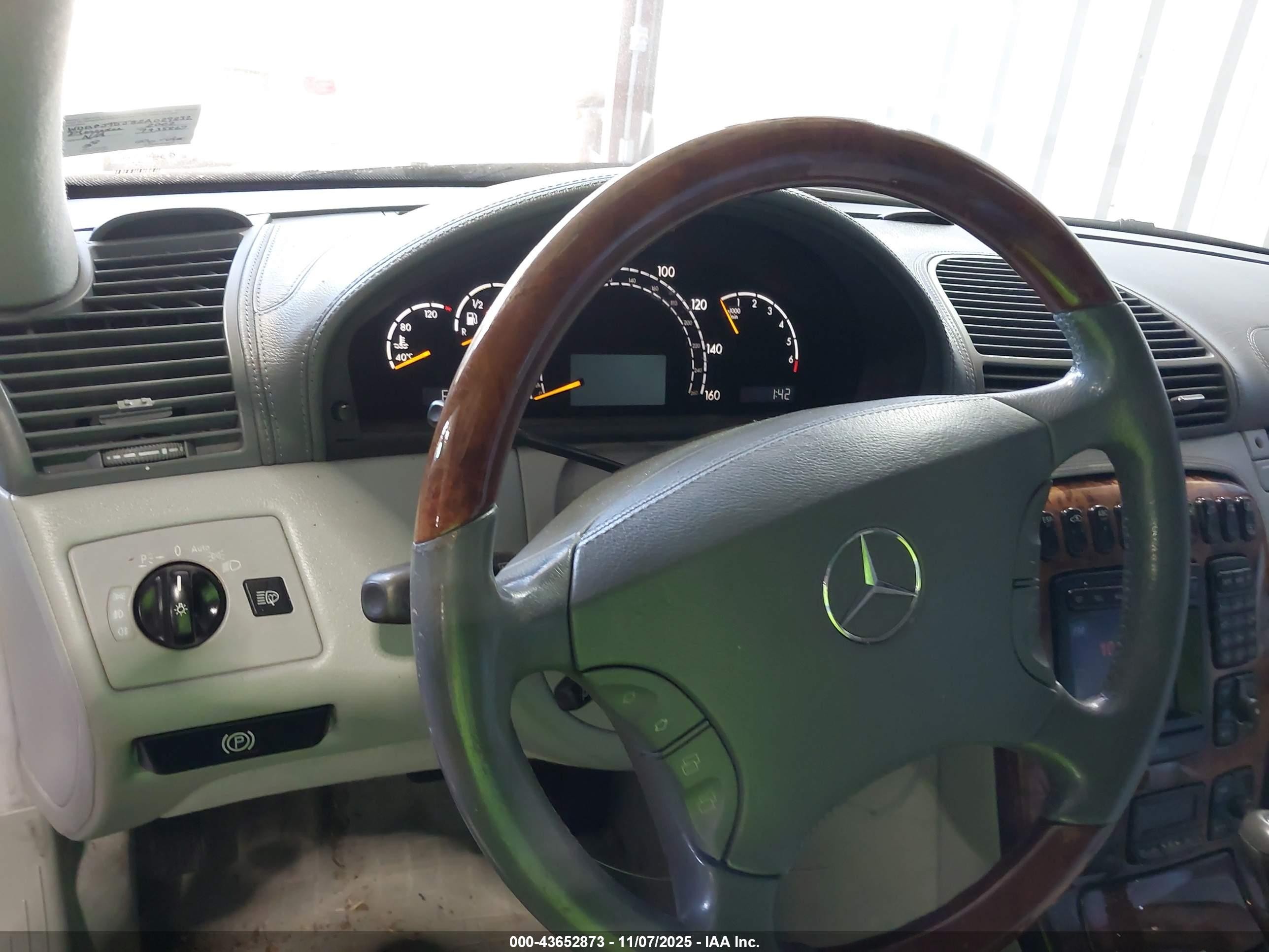 2002 Mercedes-benz Cl 500   Белый vin: WDBPJ75J82A029232