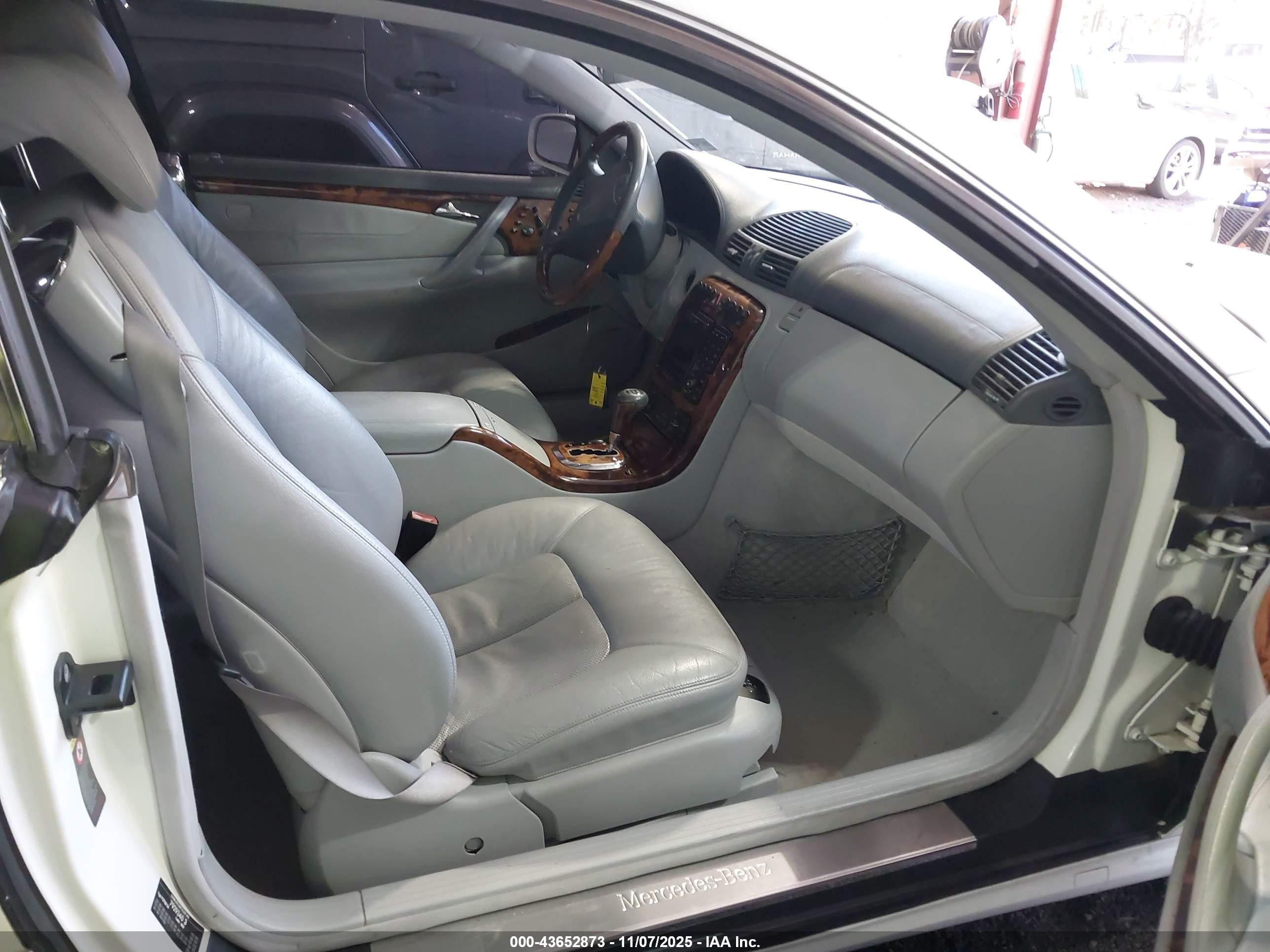 2002 Mercedes-benz Cl 500   Белый vin: WDBPJ75J82A029232