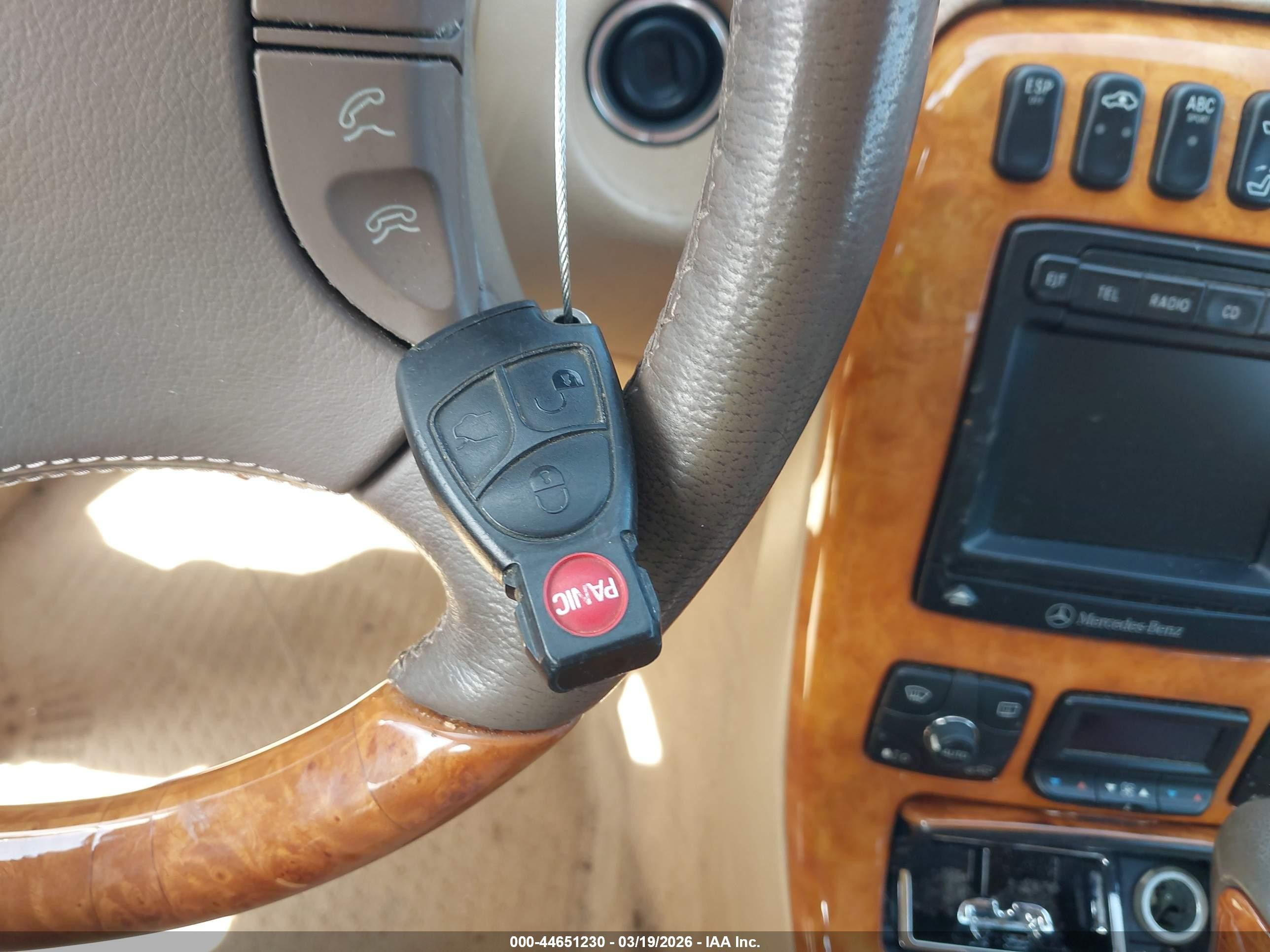 2002 Mercedes-benz Cl 500   Blue vin: WDBPJ75J82A030901