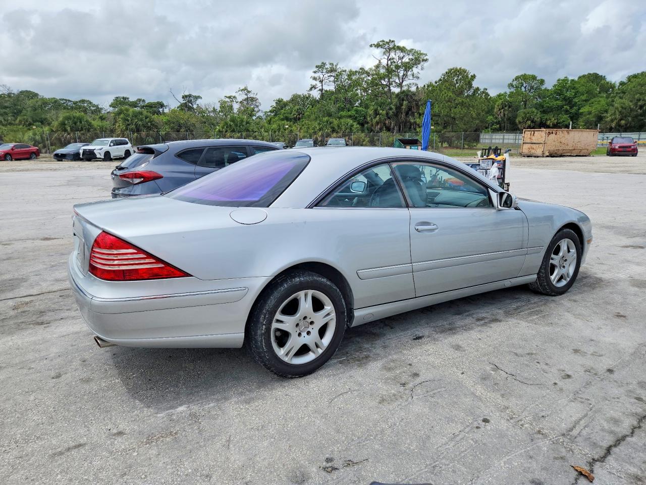 2004 Mercedes Benz Cl 500 Silver vin: WDBPJ75J84A040797