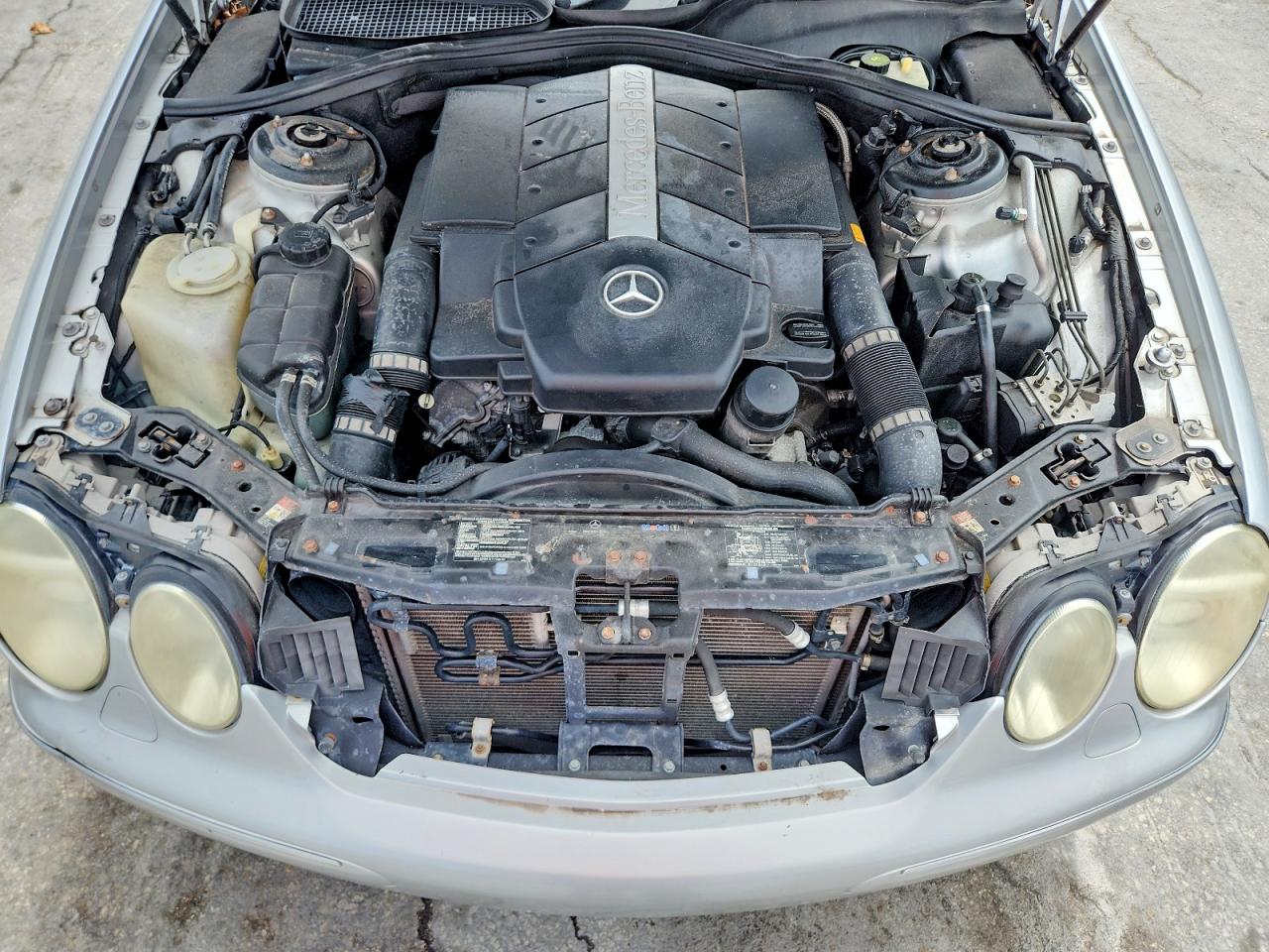 2004 Mercedes Benz Cl 500 Silver vin: WDBPJ75J84A040797