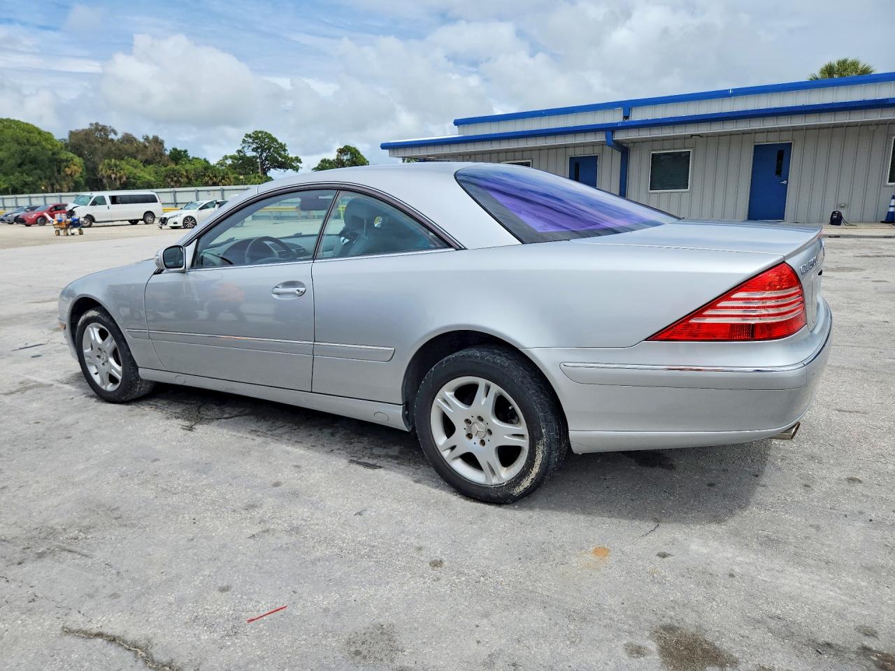 2004 Mercedes Benz Cl 500 Silver vin: WDBPJ75J84A040797