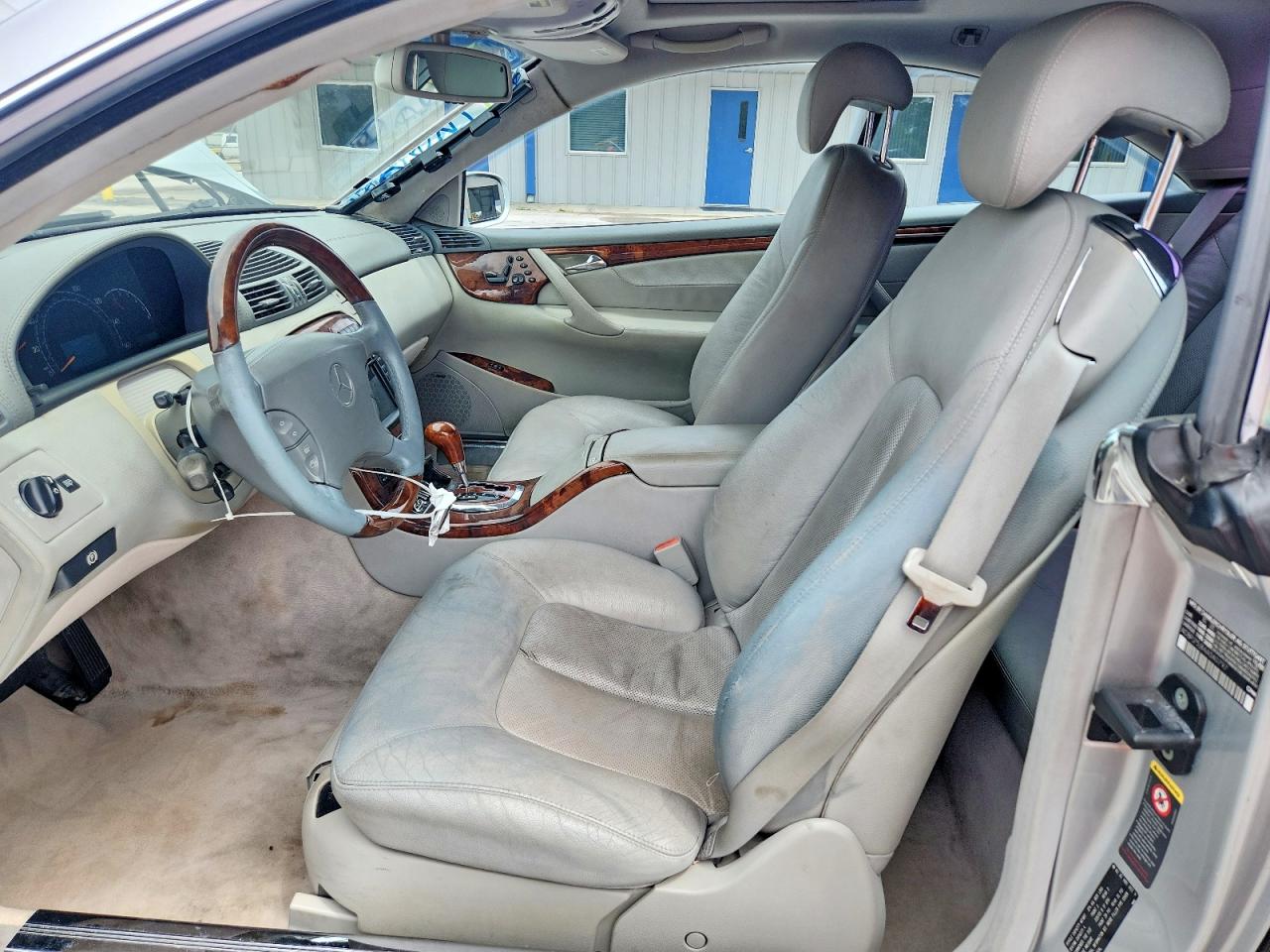 2004 Mercedes Benz Cl 500 Silver vin: WDBPJ75J84A040797
