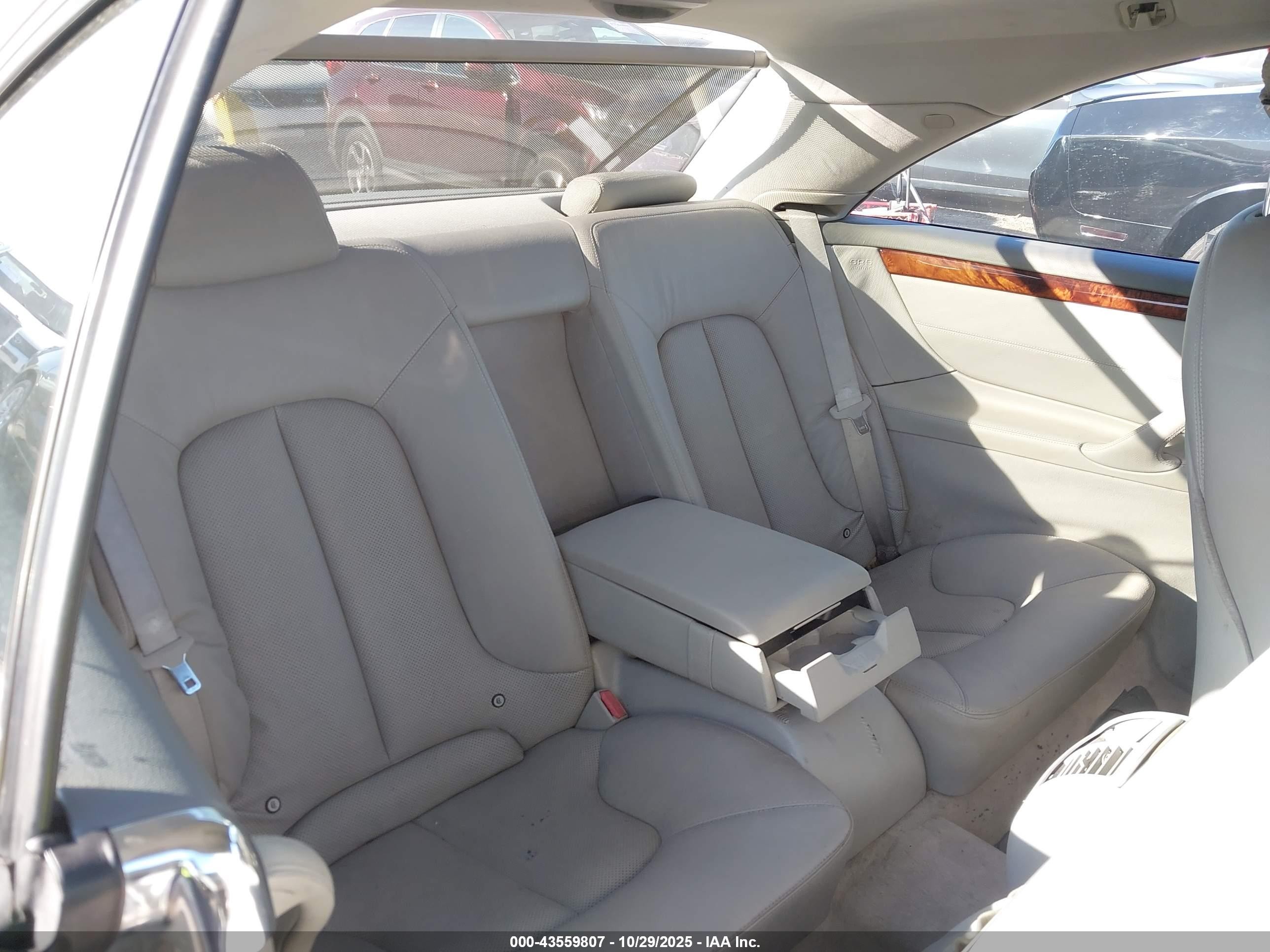 2004 Mercedes-benz Cl 500 Silver vin: WDBPJ75J84A041562