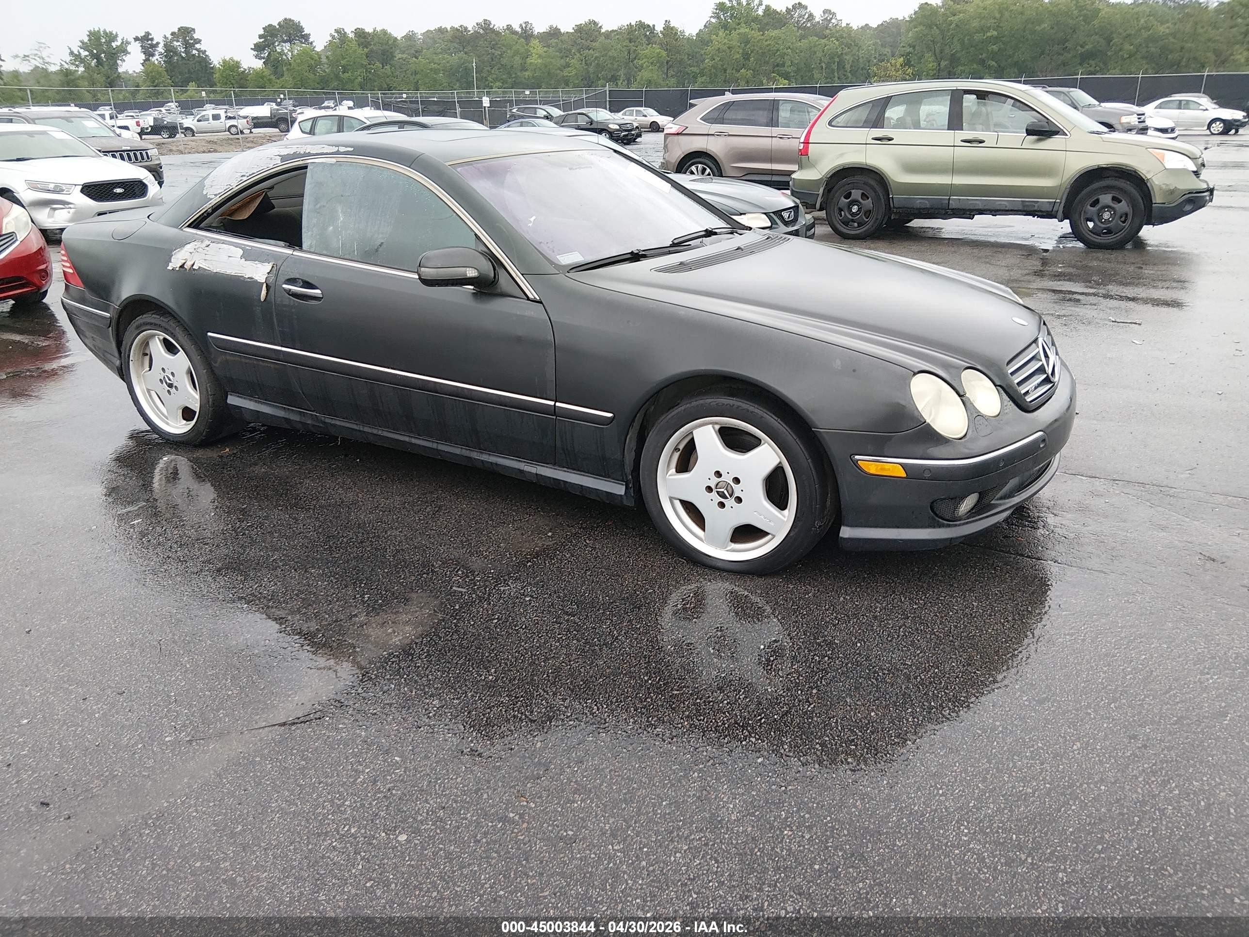 2002 Mercedes-benz Cl 500   Серый vin: WDBPJ75J92A030390