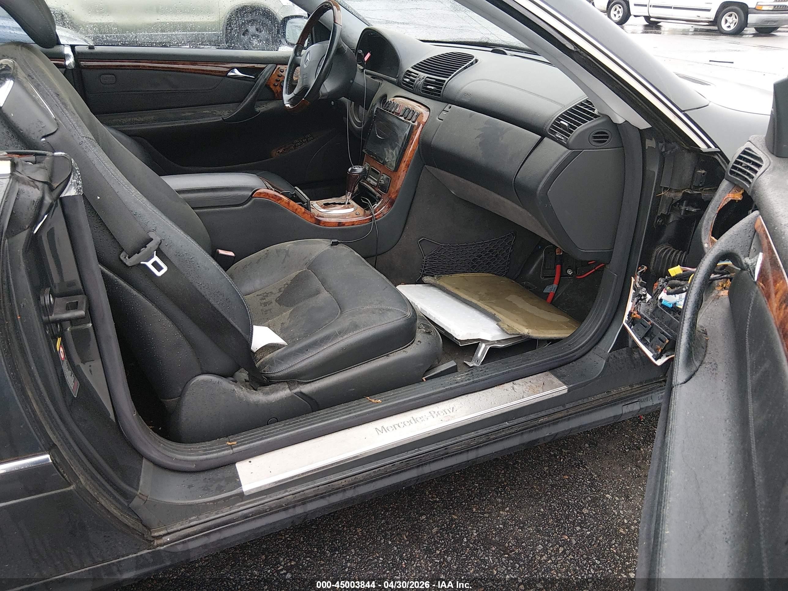 2002 Mercedes-benz Cl 500   Gray vin: WDBPJ75J92A030390