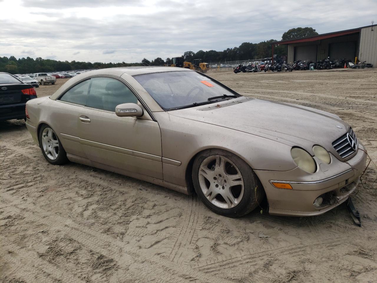 2003 Mercedes-benz Cl 500 Gold vin: WDBPJ75J93A033761